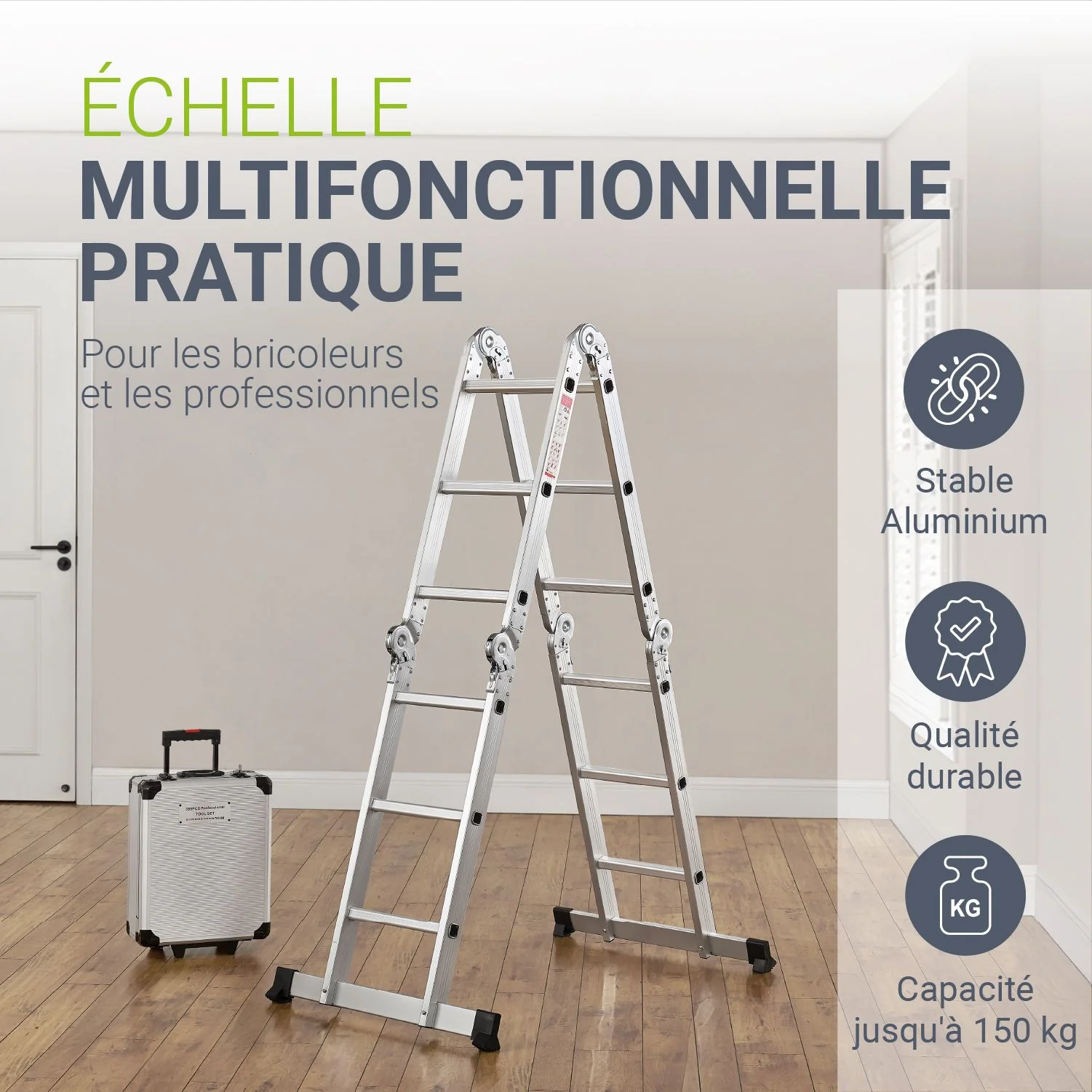 Aluminium Multifunktionsleiter - Image 16