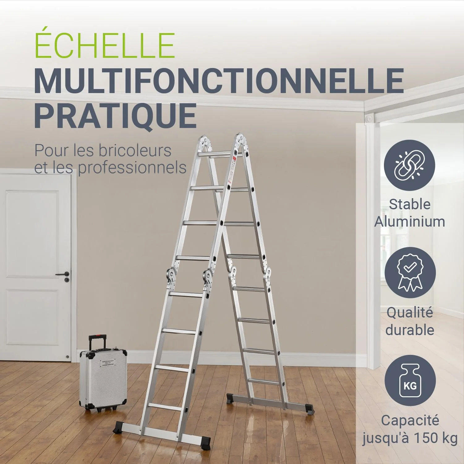 Aluminium Multifunktionsleiter - Image 23