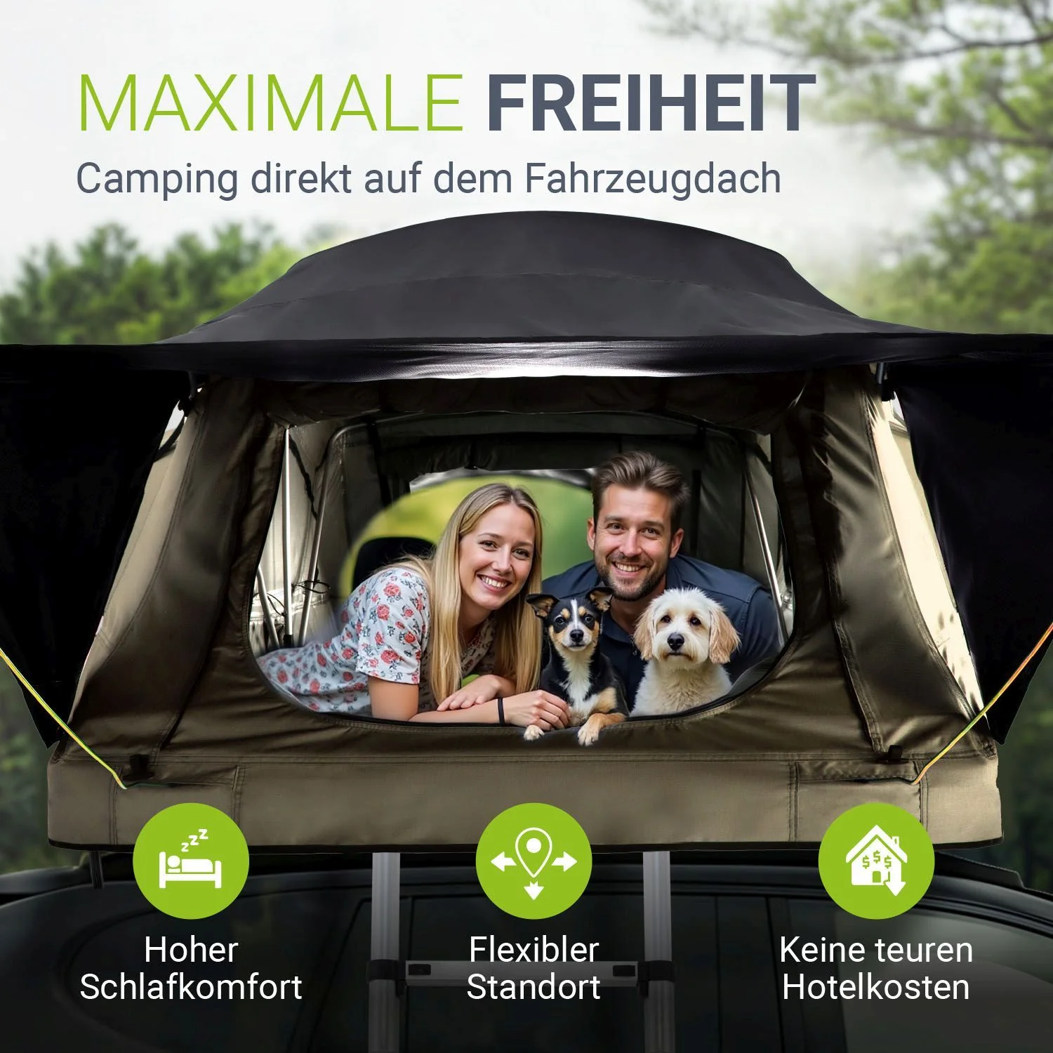 Dachzelt Lago für 2-3 Personen - Image 19