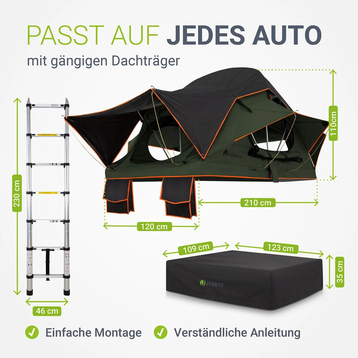 Dachzelt Lago für 2-3 Personen - Image 34