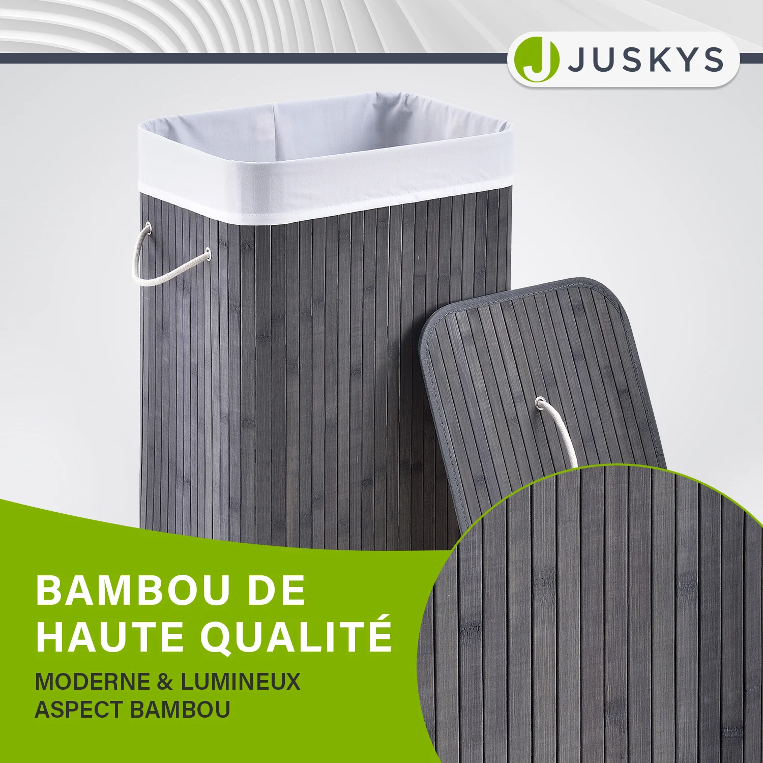 Bambus Wäschekorb Curly - Image 105