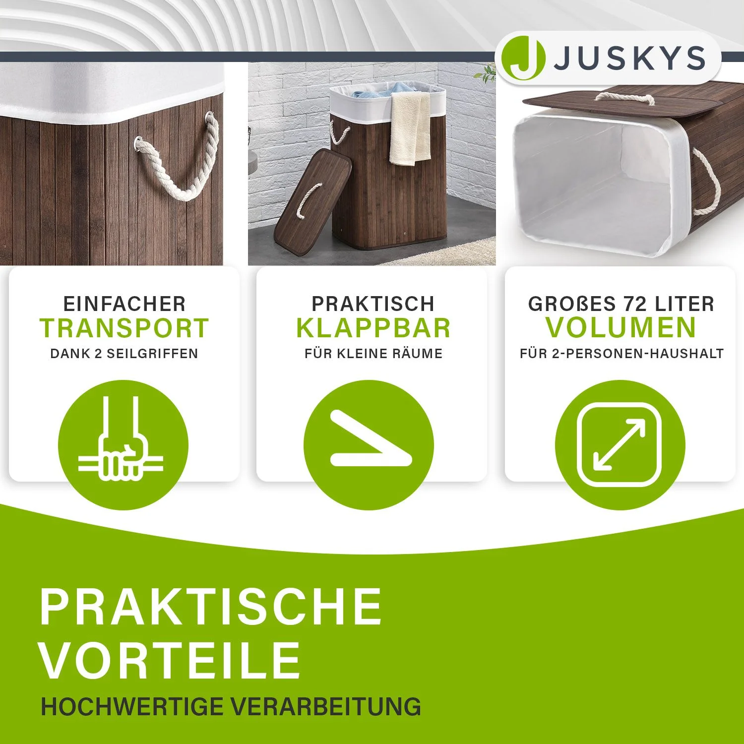 Bambus Wäschekorb Curly - Image 14