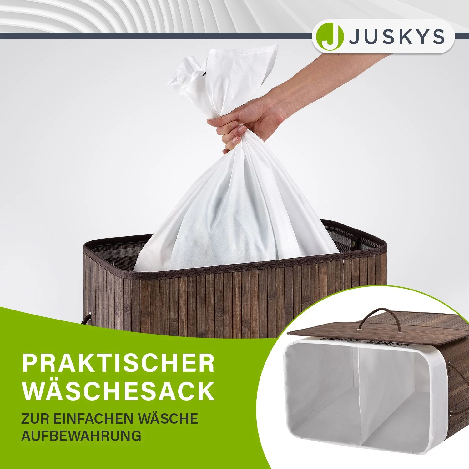 Bambus Wäschekorb Curly - Image 28