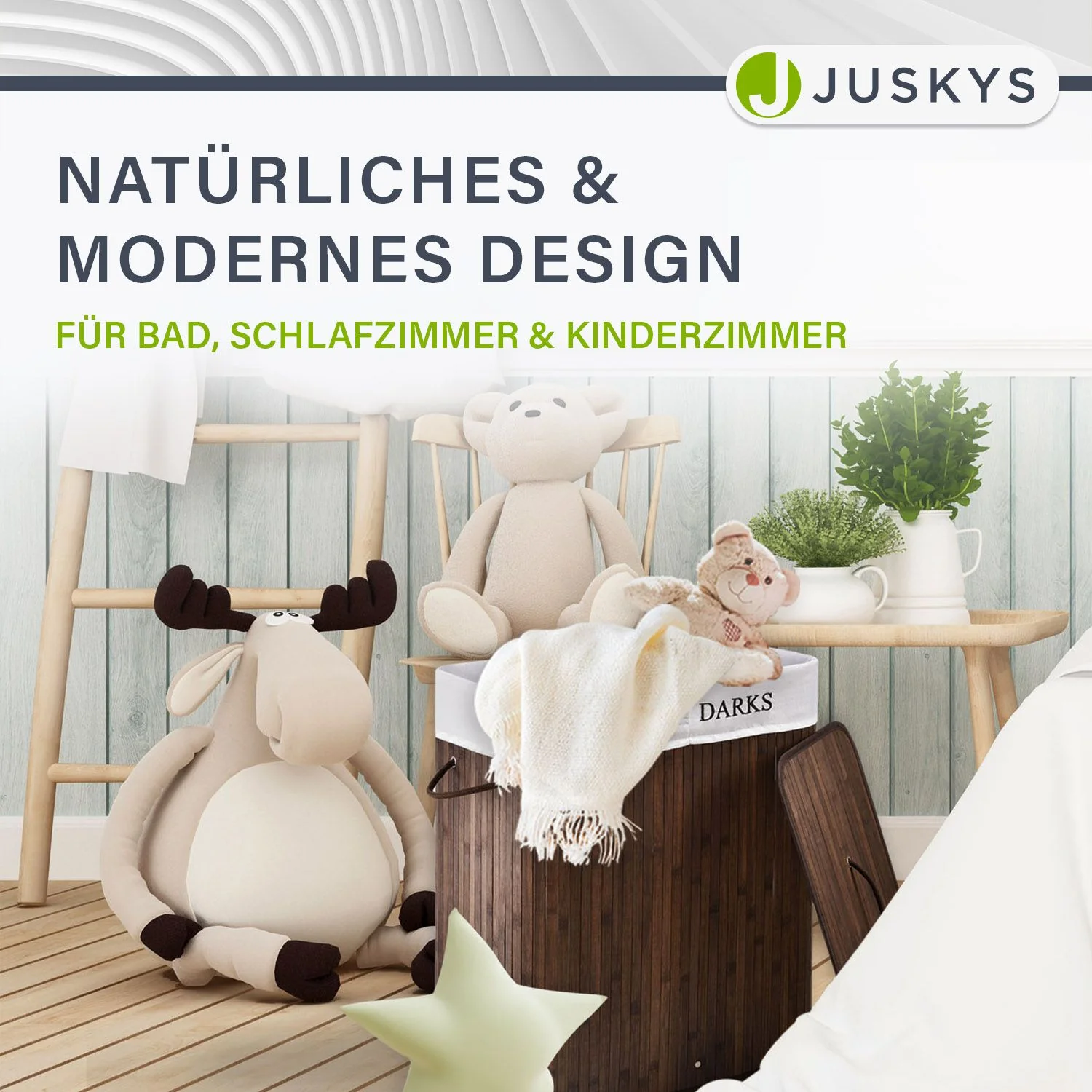 Bambus Wäschekorb Curly - Image 32