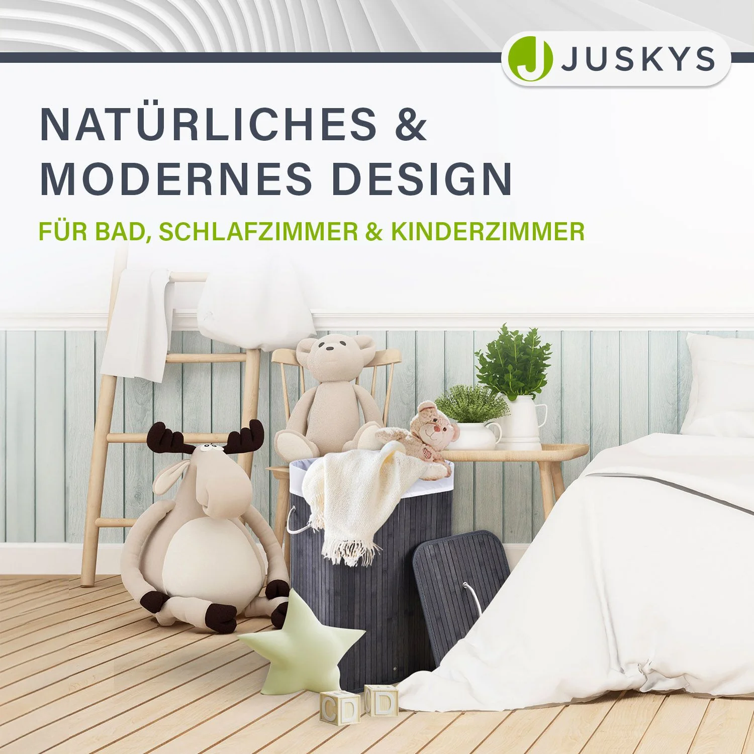 Bambus Wäschekorb Curly - Image 40