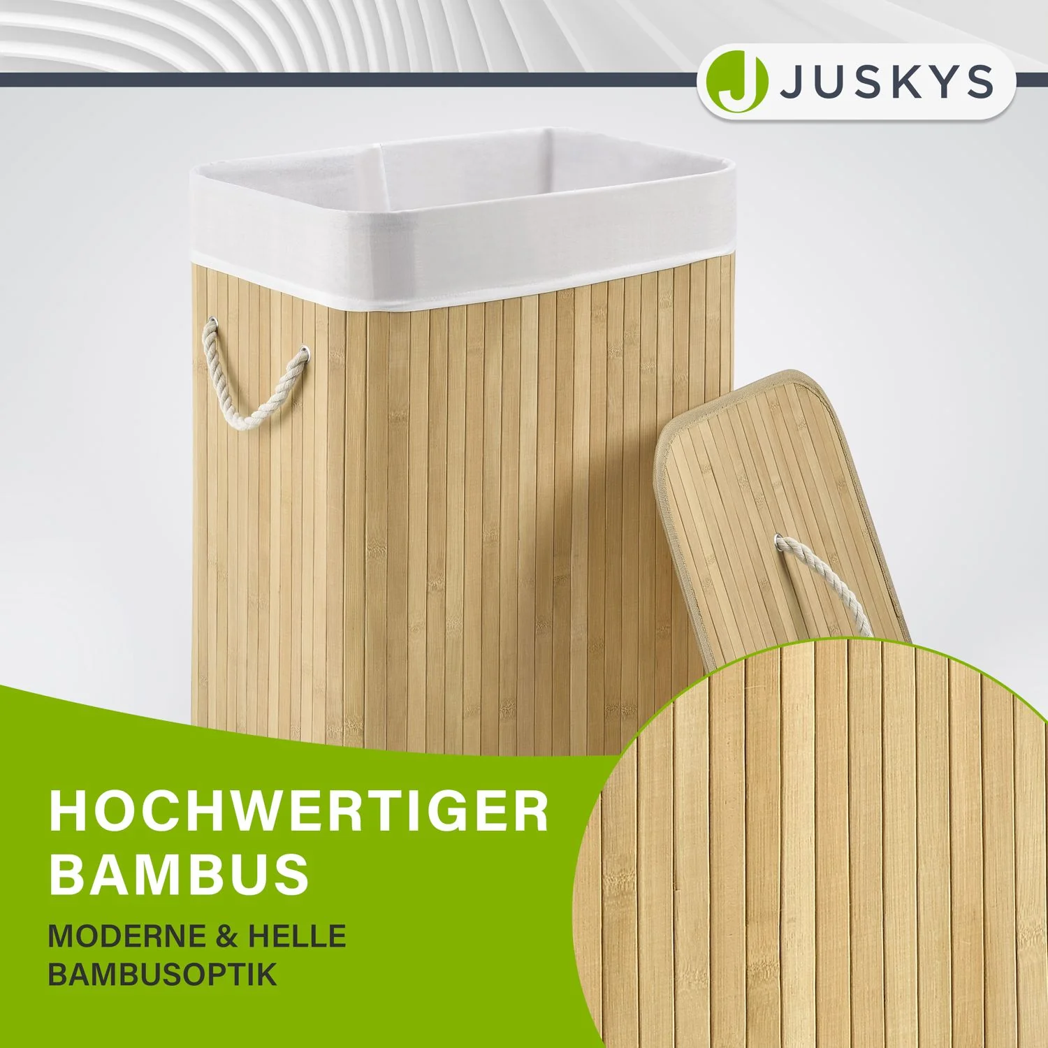 Bambus Wäschekorb Curly - Image 5