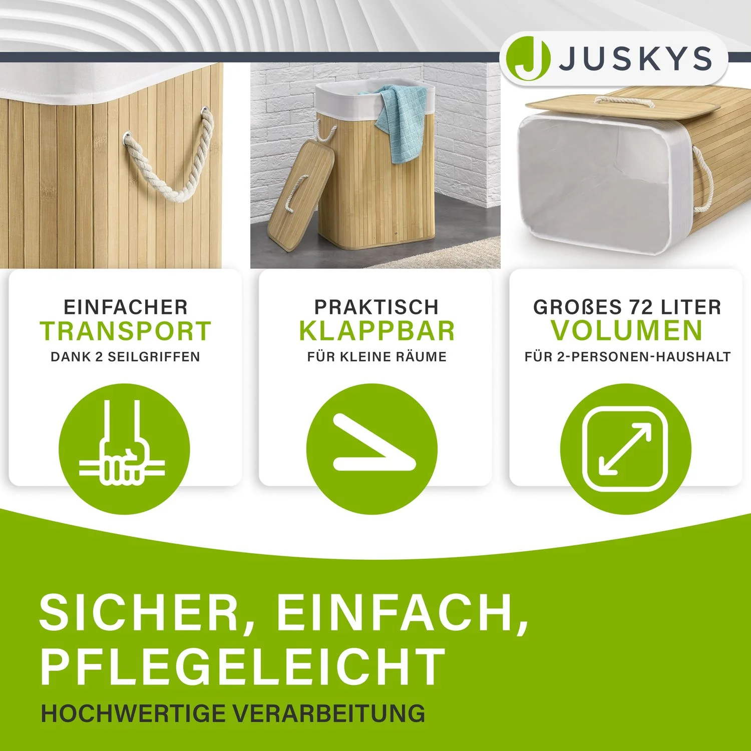 Bambus Wäschekorb Curly - Image 6