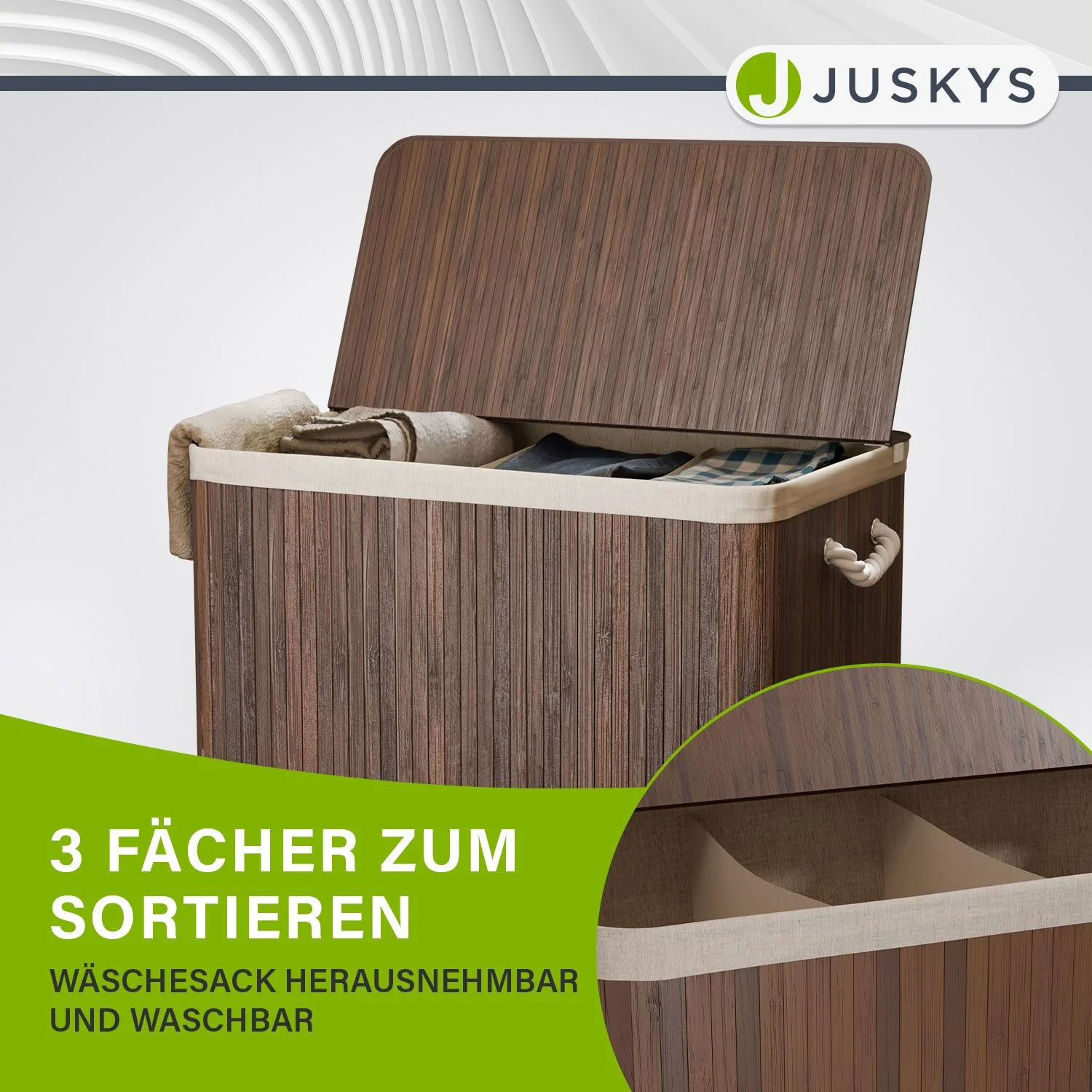 Bambus Wäschekorb Curly - Image 60