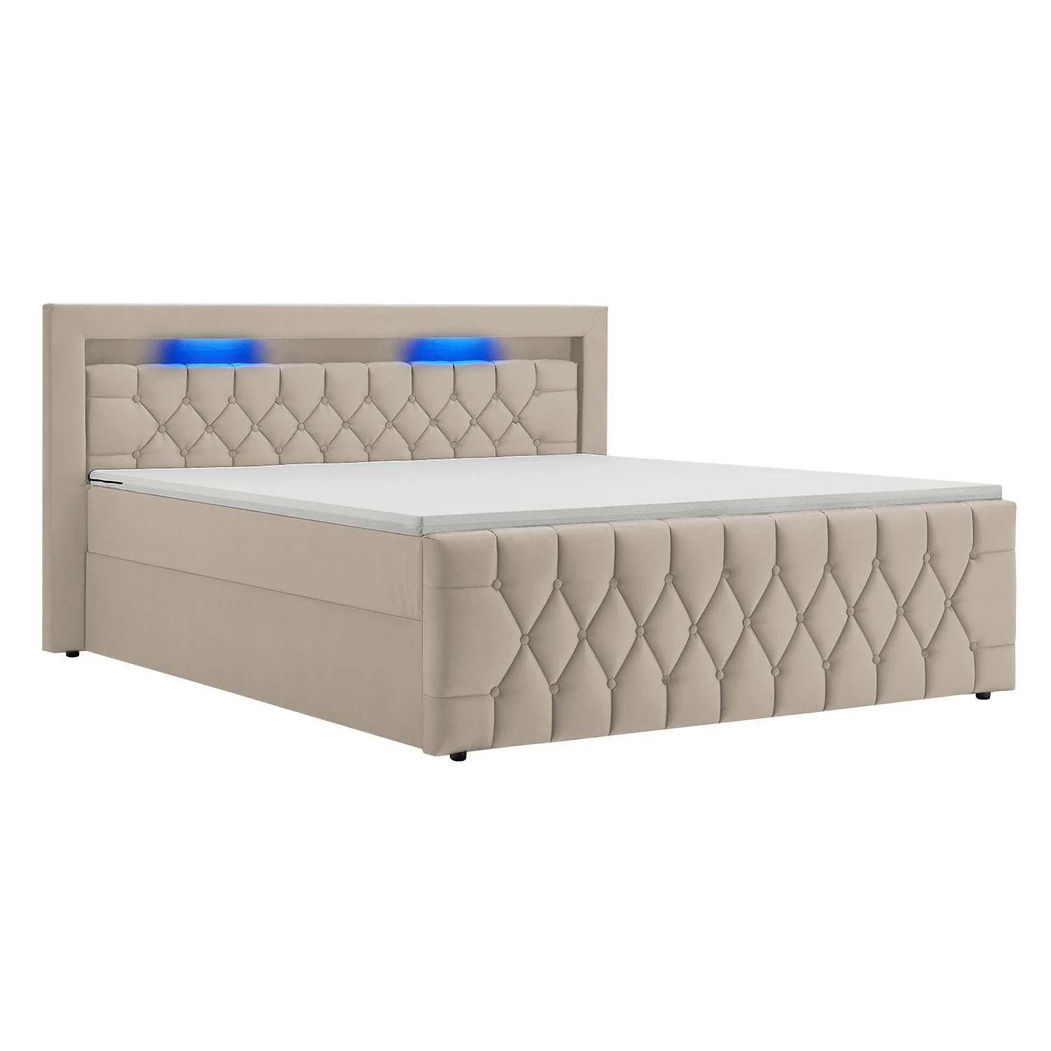 Boxspringbett Leona - Samt - Image 45