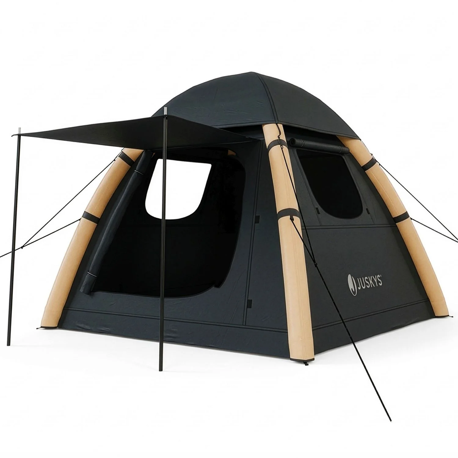 Campingzelt aufblasbar für 1-4 Personen - Image 8