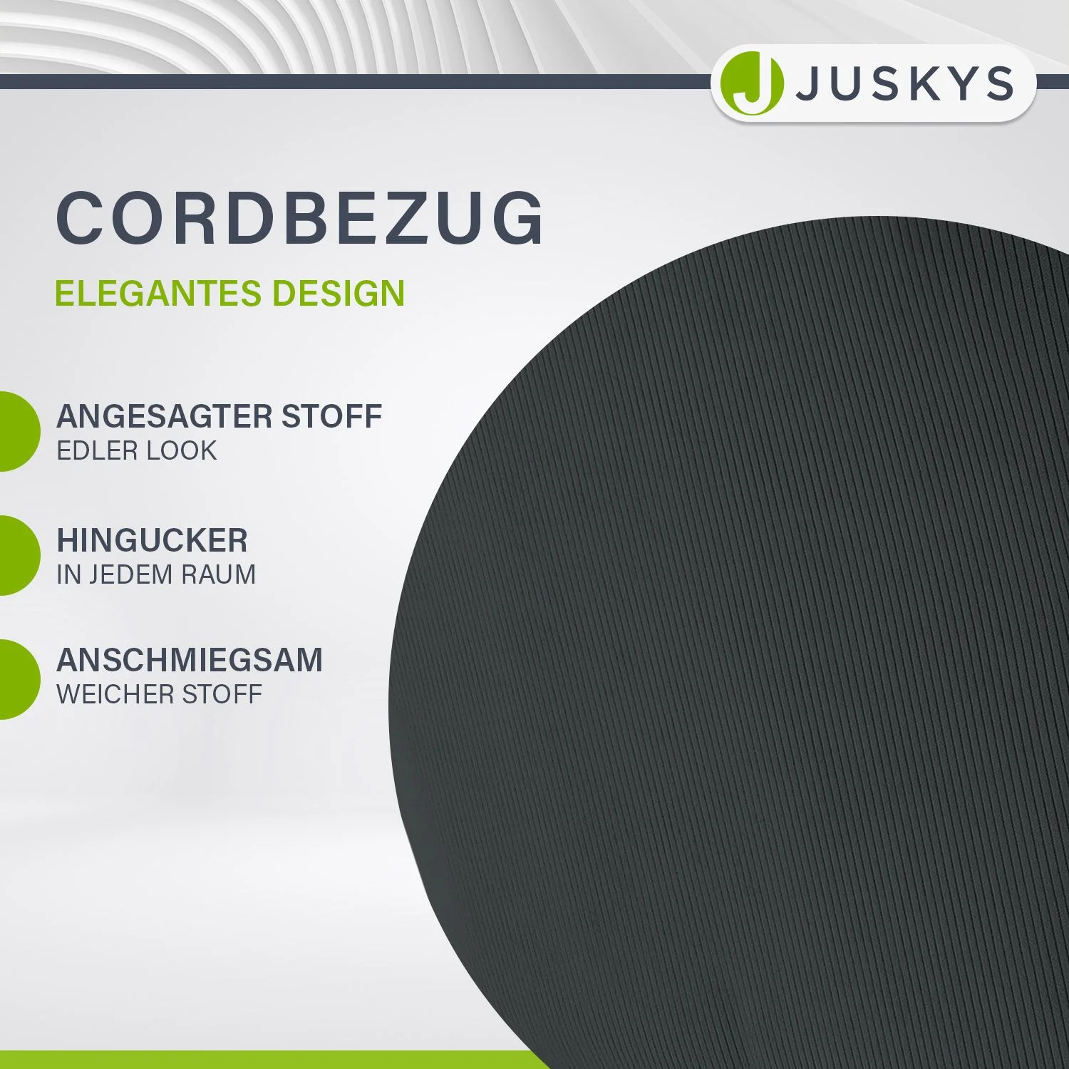 Drehstuhl Clyde mit Cord - Image 45