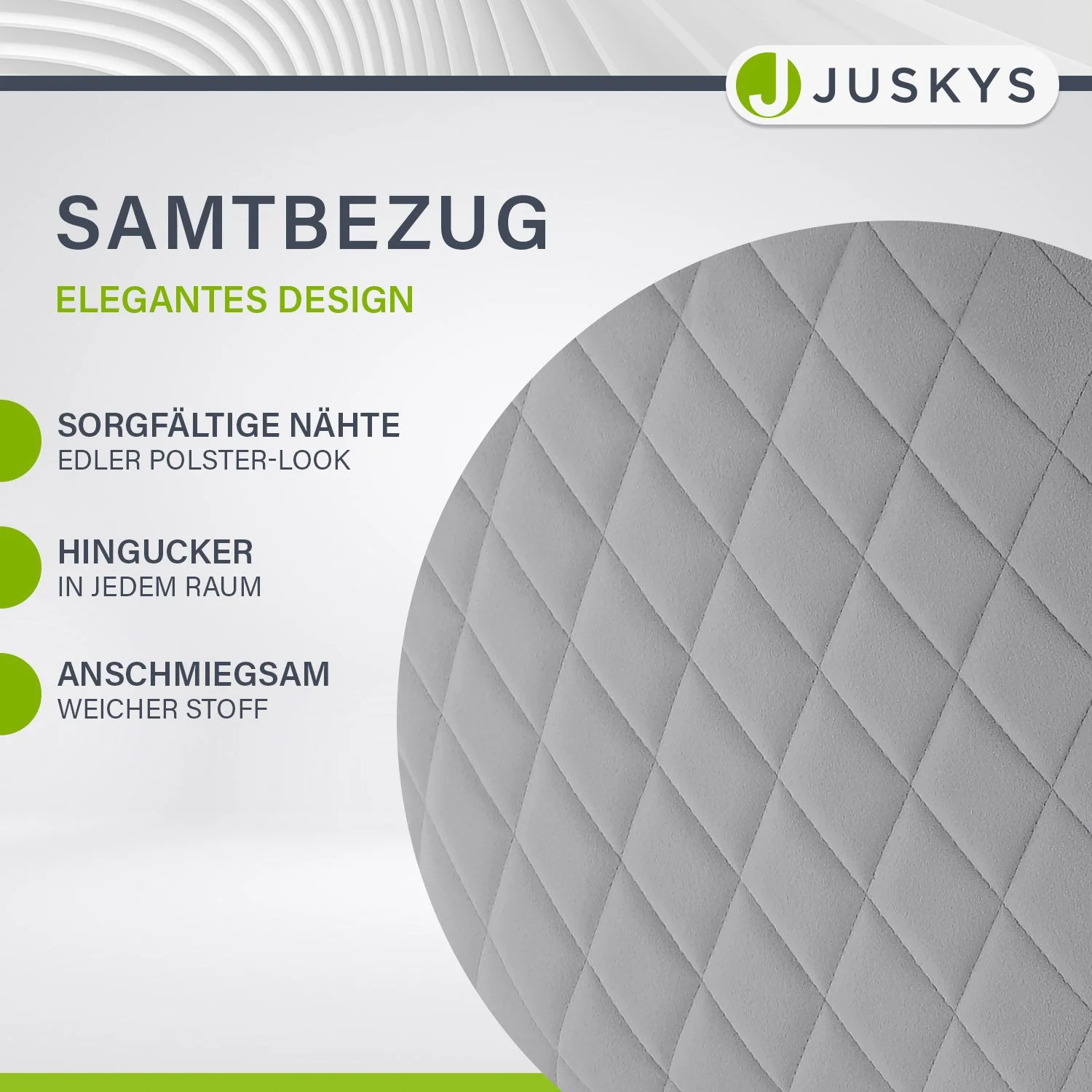 Esszimmerstuhl drehbar mit Samt Clyde - Image 94
