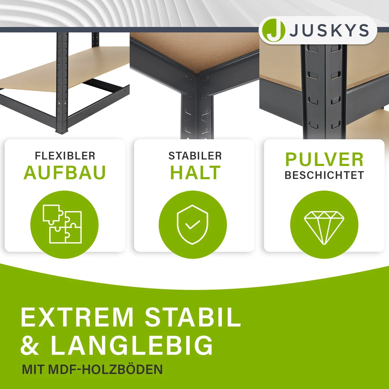 Eckregal Corner Basic 180 x 70 x 40 cm - Image 17