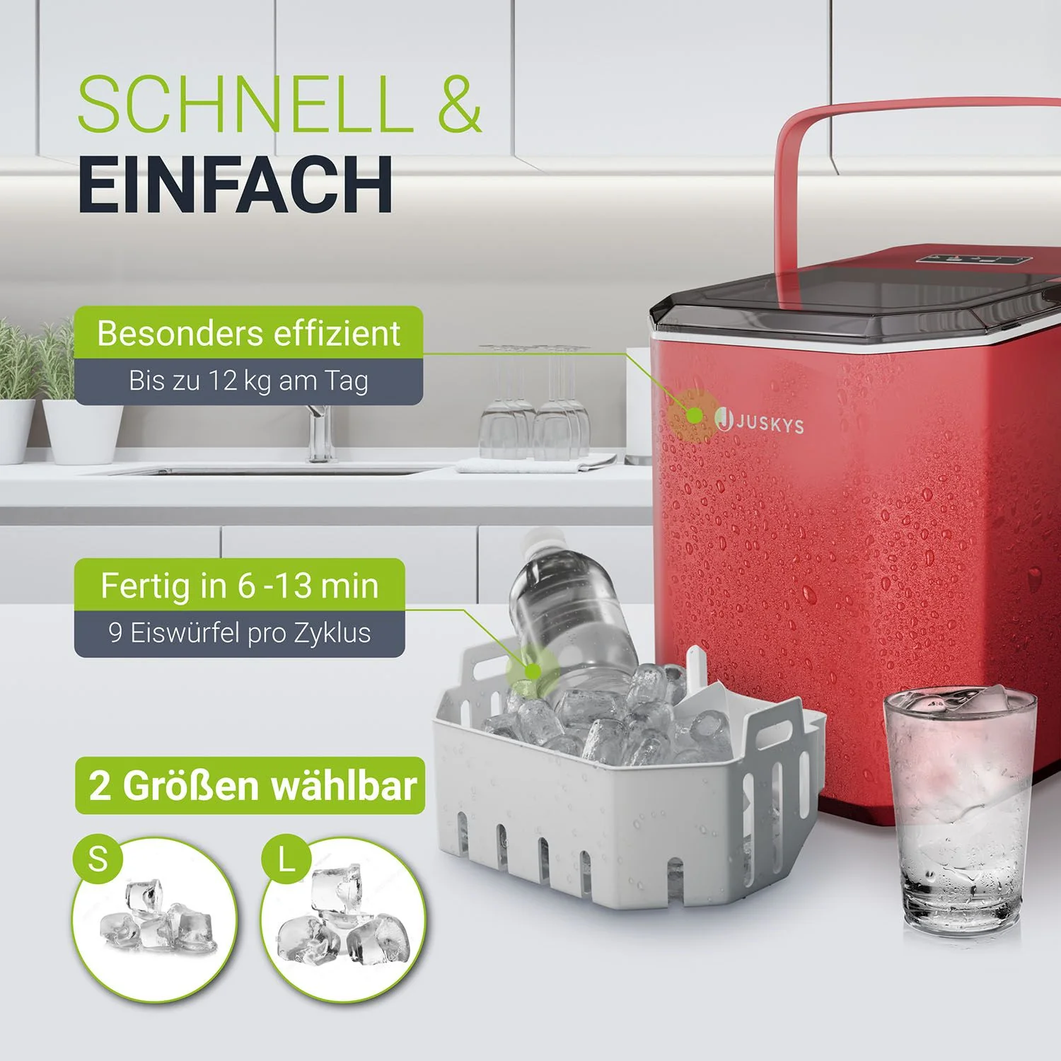 Eiswürfelmaschine mit Selbstreinigung IceOracle - Image 17