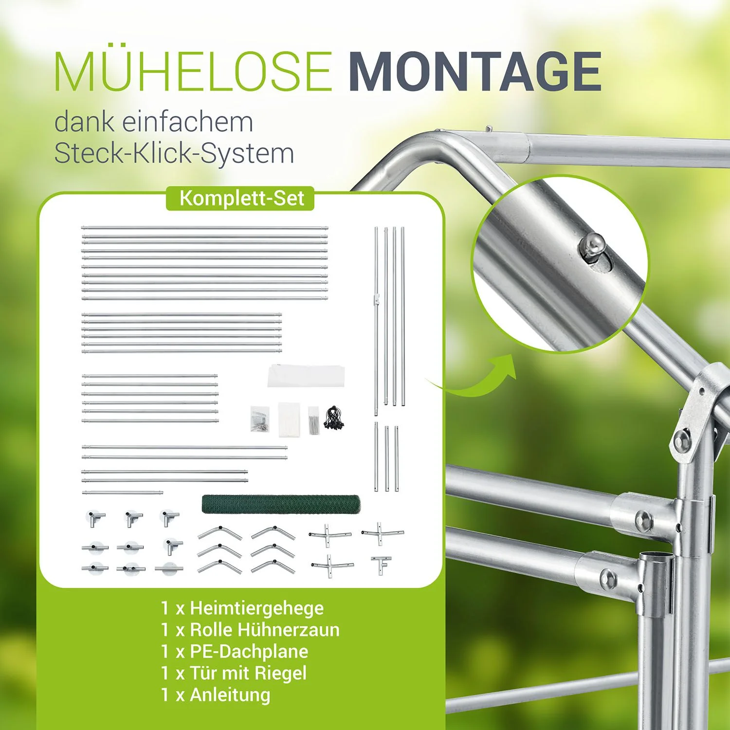 Freilaufgehege HLS25T für Hühner - Image 22