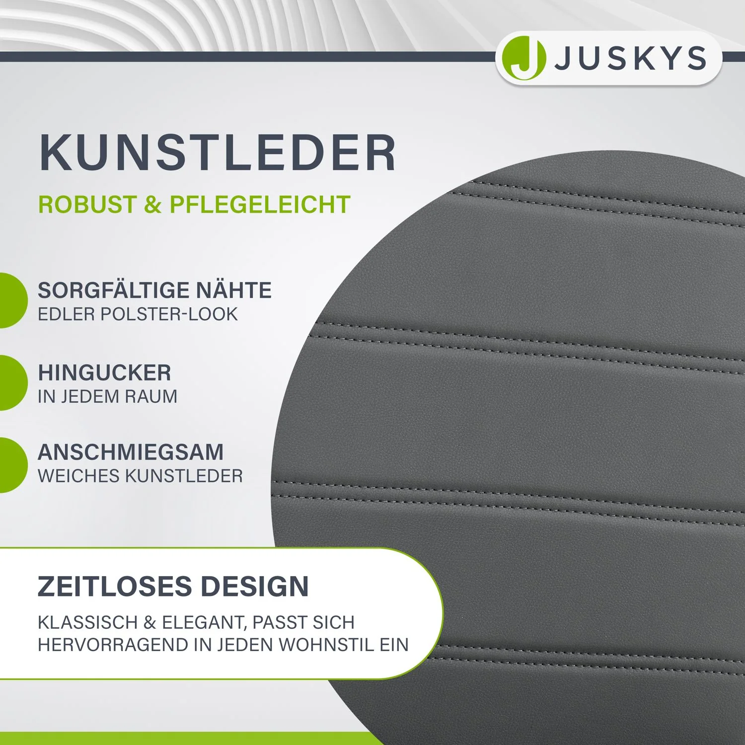 Freischwinger Stuhl Vegas mit Kunstleder - Image 45
