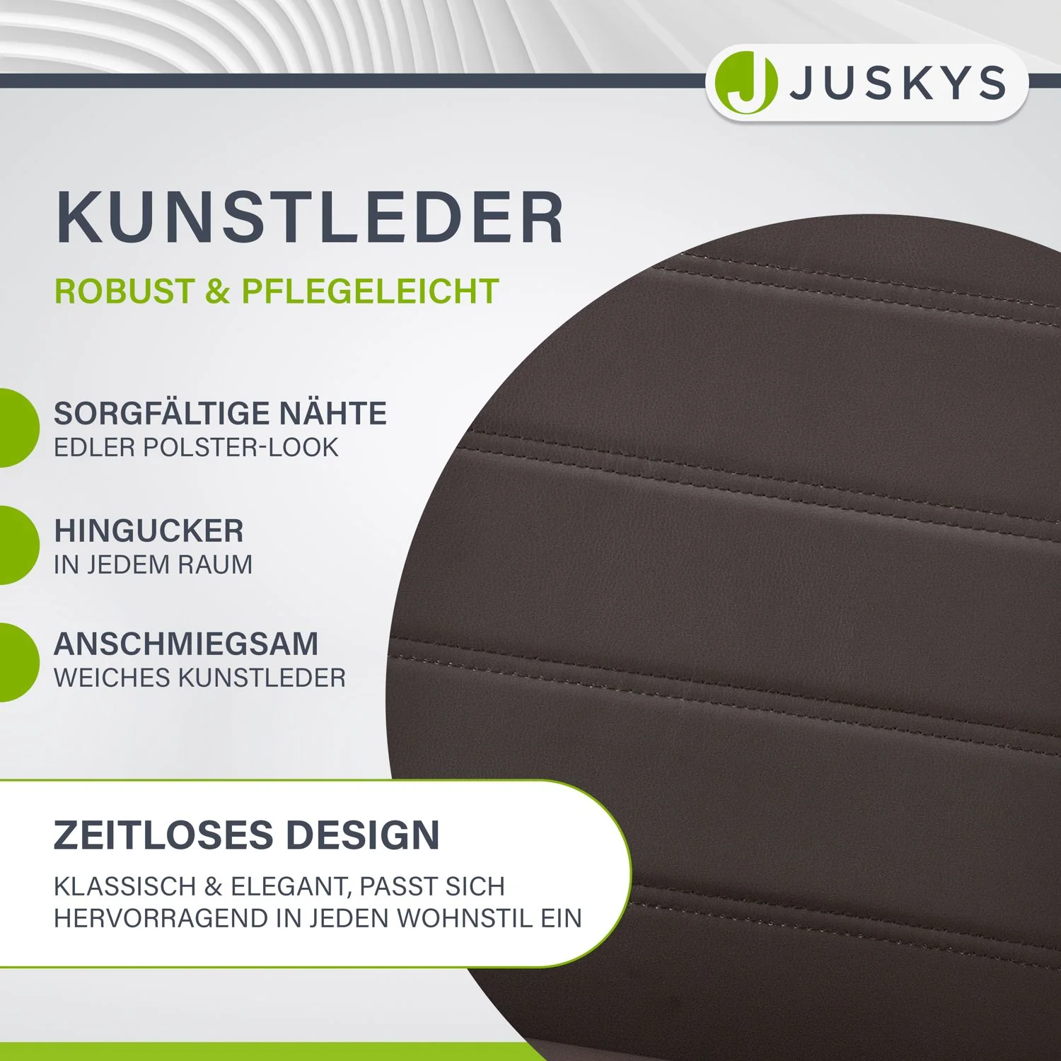 Freischwinger Stuhl Vegas mit Kunstleder - Image 53