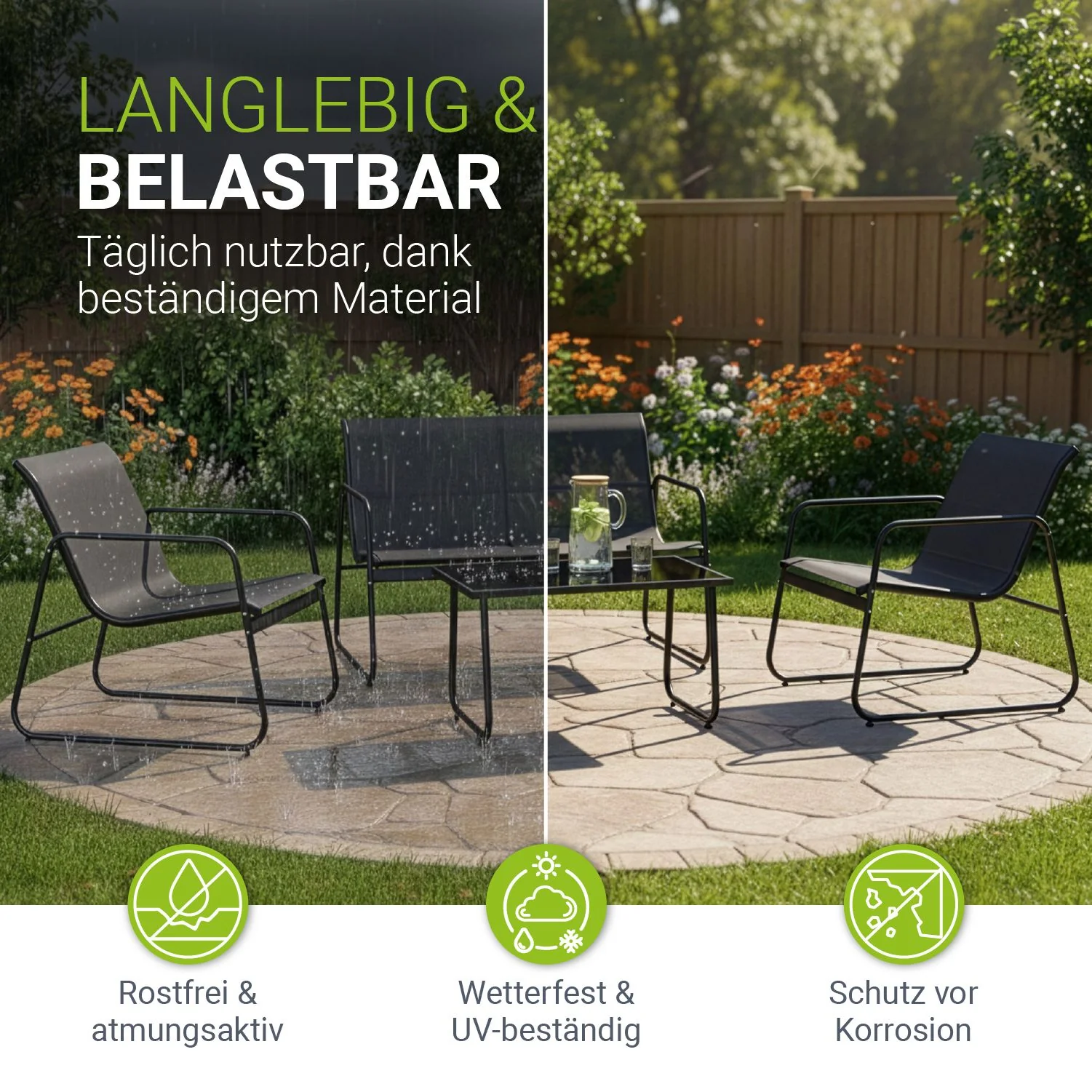 Gartenmöbelset Genua 4-teilig - Image 17