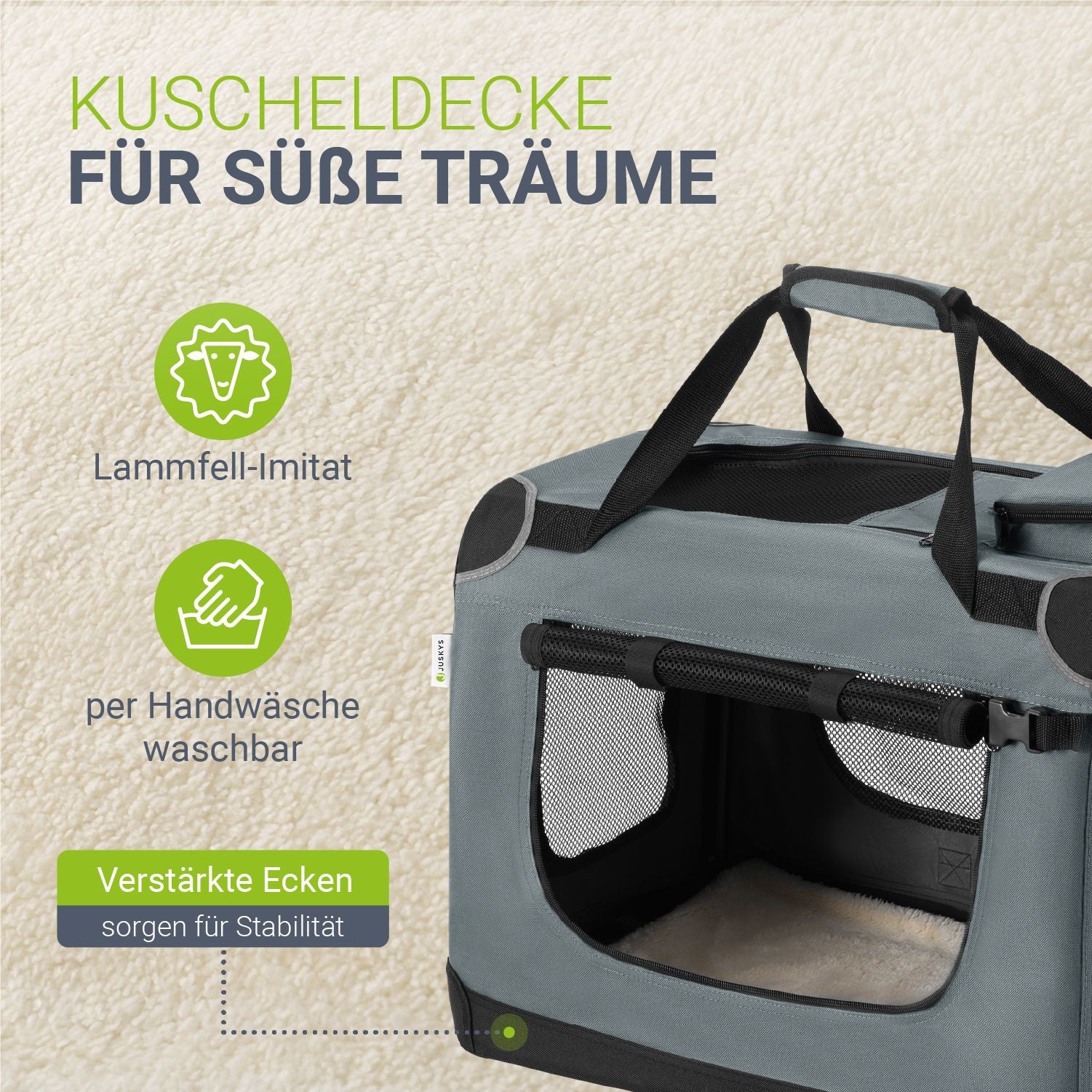 Hundebox Auto faltbar Lassie - Image 6
