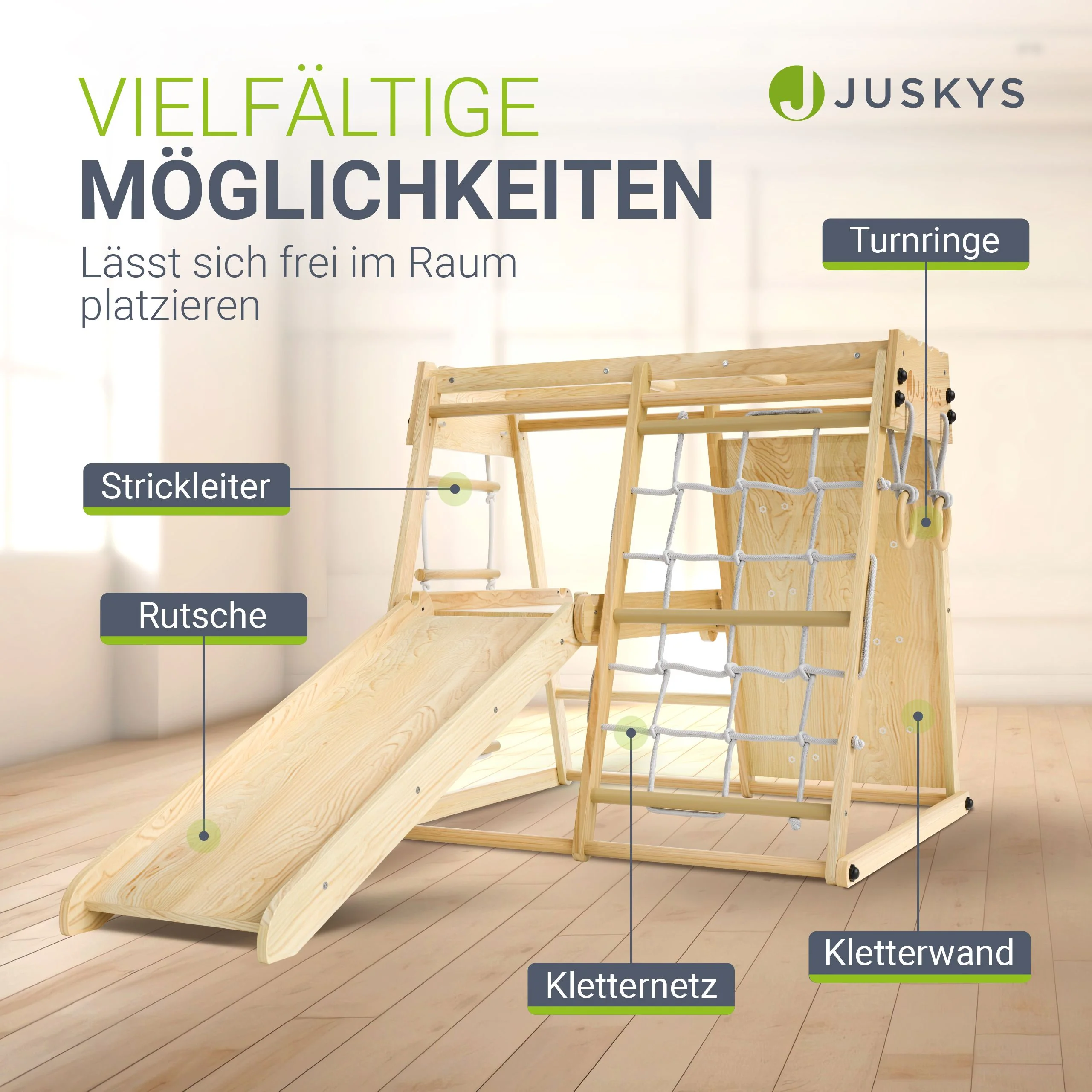 Klettergerüst Indoor für Kinder - Image 10