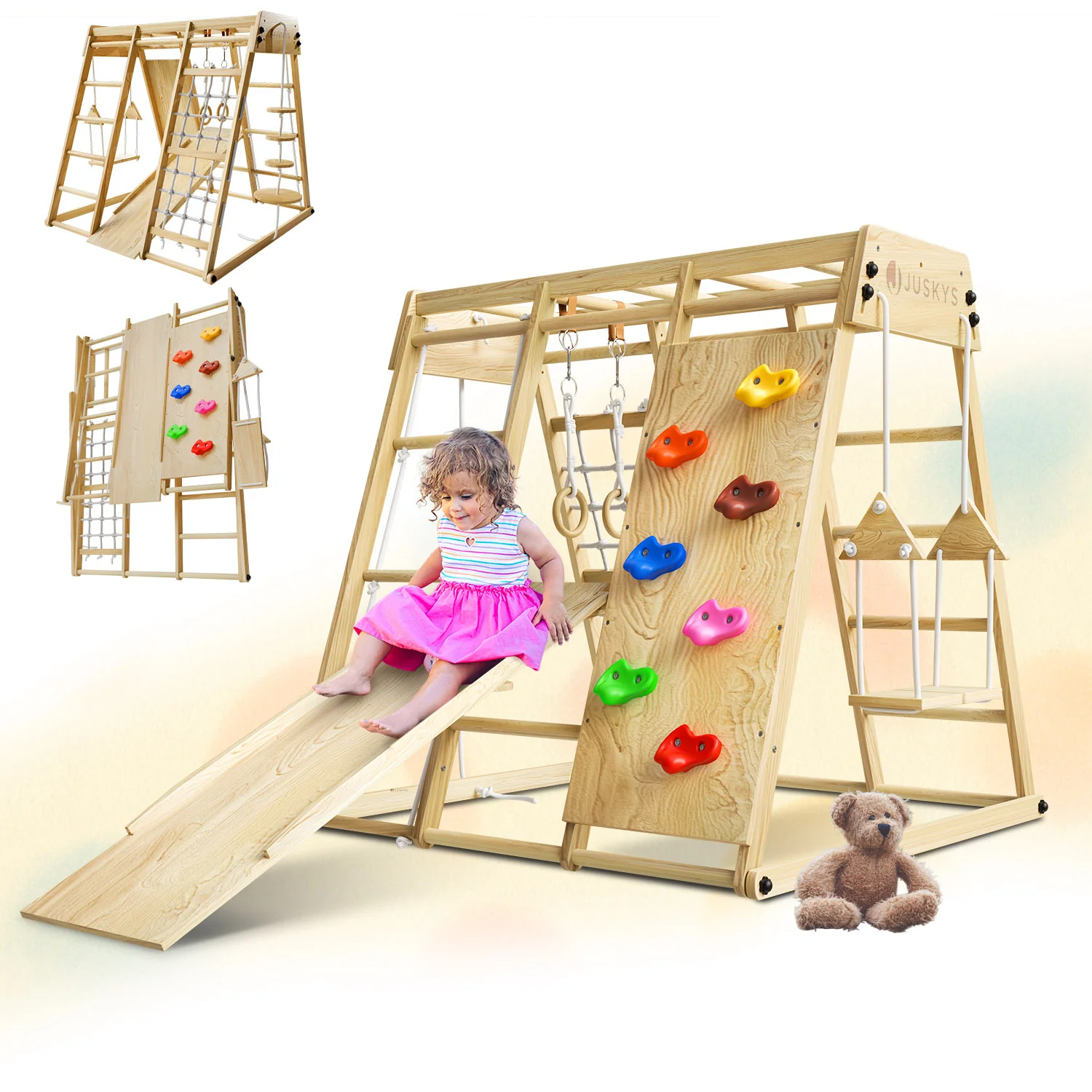 Klettergerüst Indoor für Kinder - Image 15