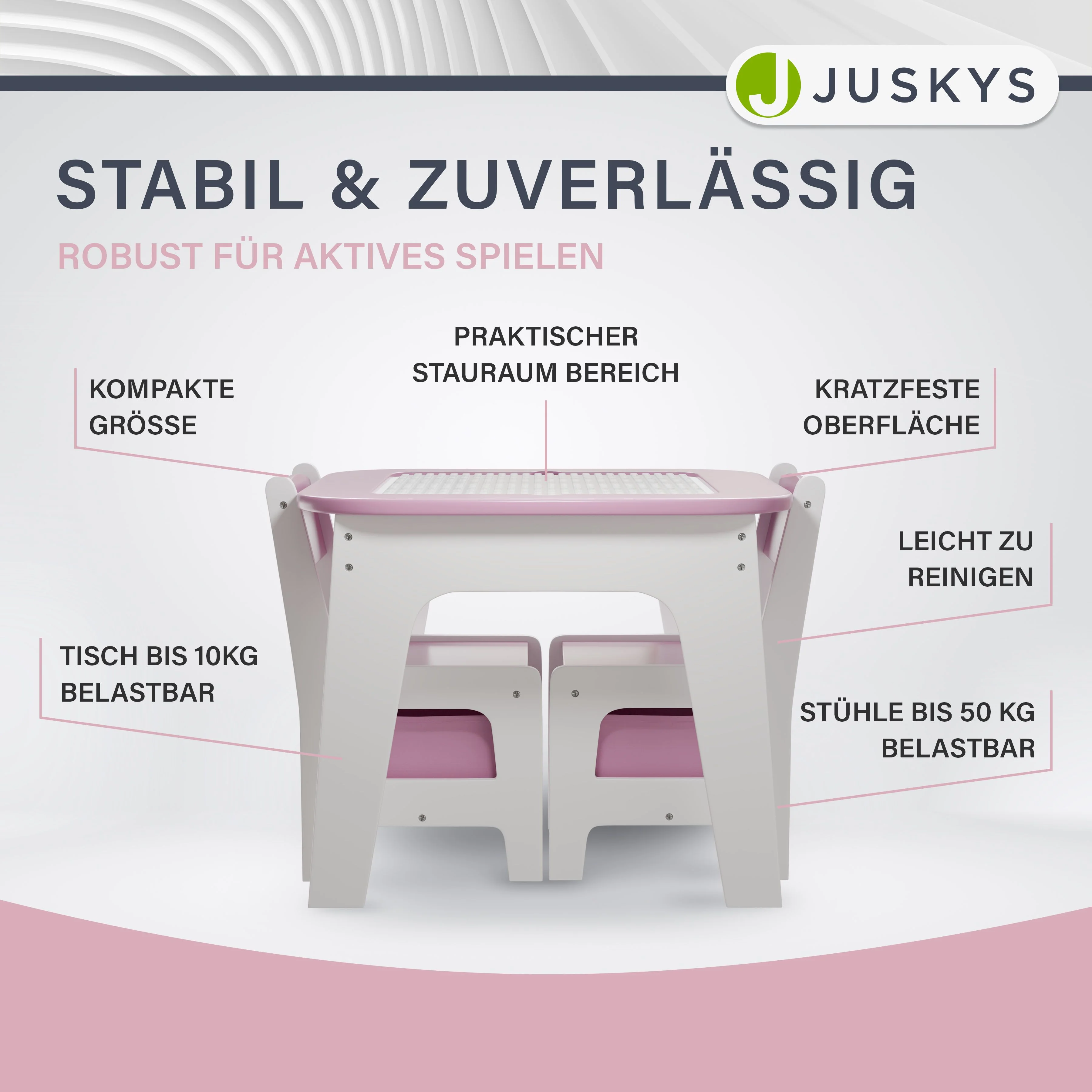Spieltisch mit zwei Stühlen Milou - Image 20