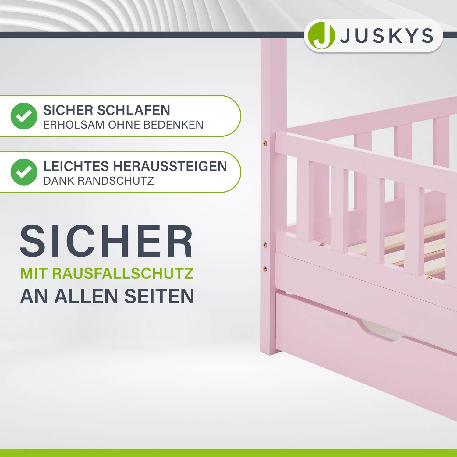 Kinderbett Marli 90 x 200 cm mit Bettkasten - Image 21