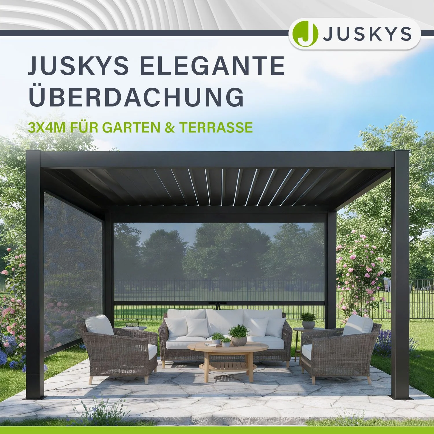 Pergola Lamellendach Tahiti - Image 16