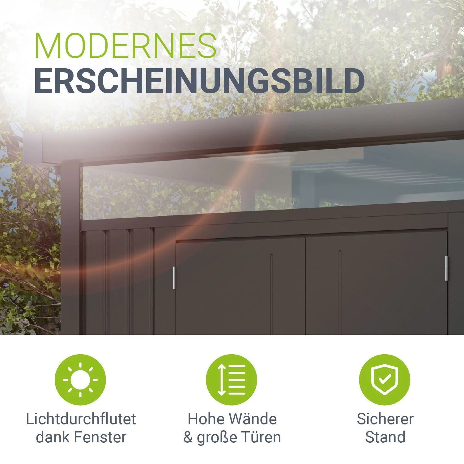 Metall Gerätehaus Luzern - Image 6