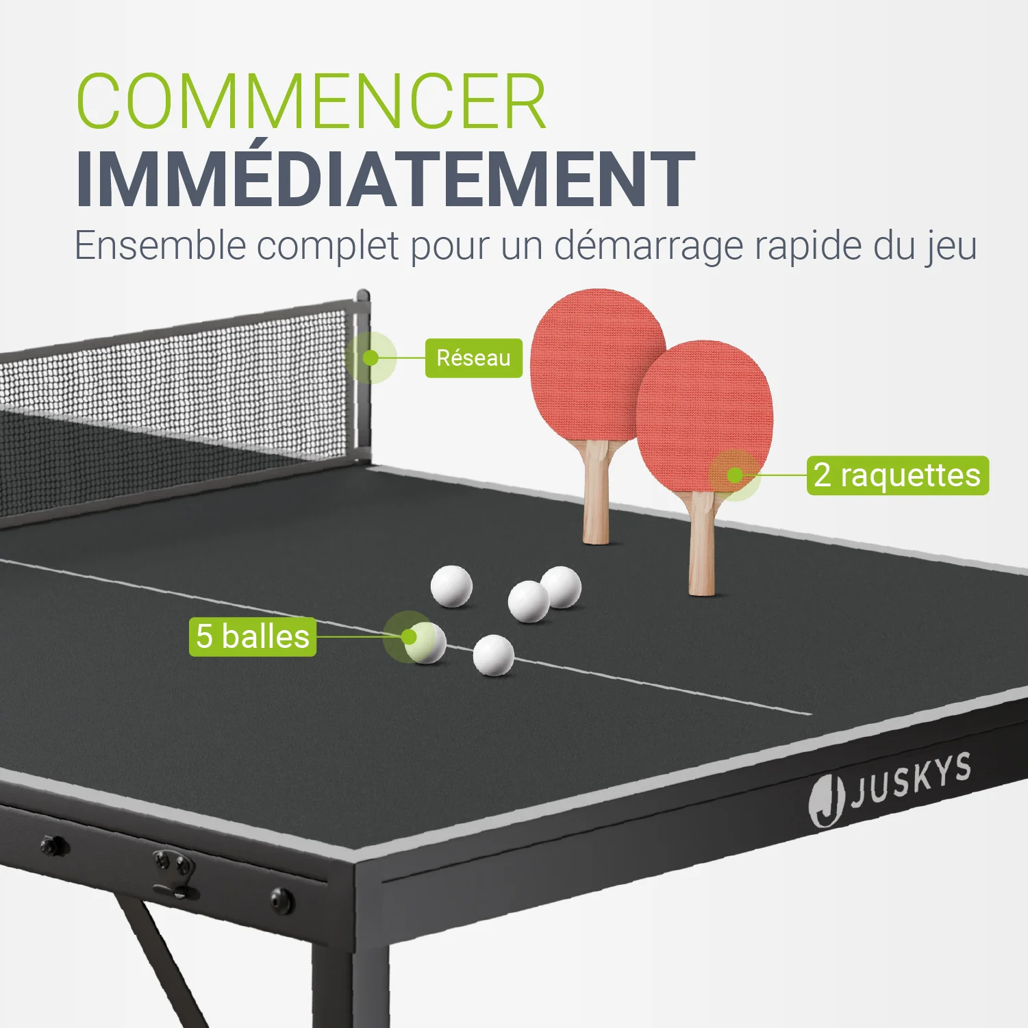 Mini Tischtennisplatte Flexi - Image 12