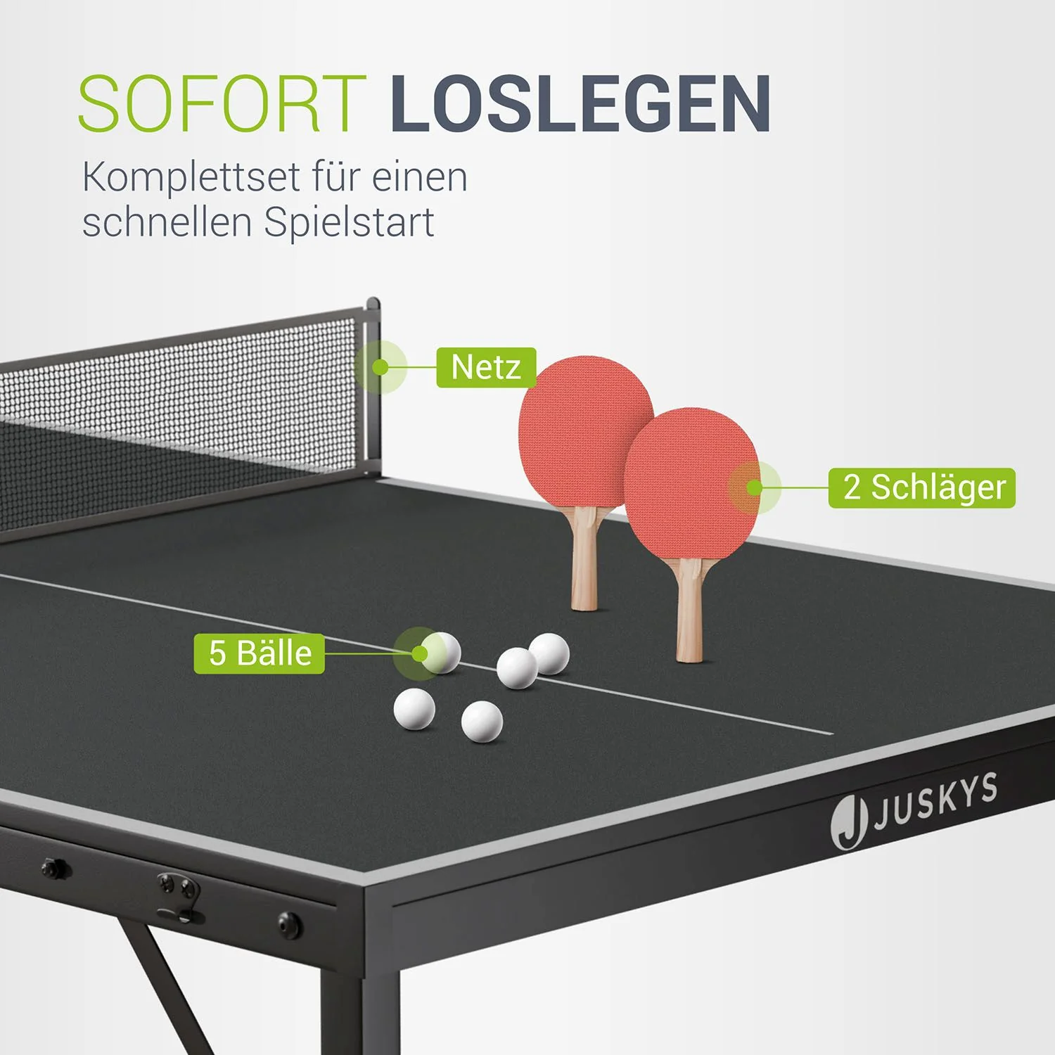 Mini Tischtennisplatte Flexi - Image 5