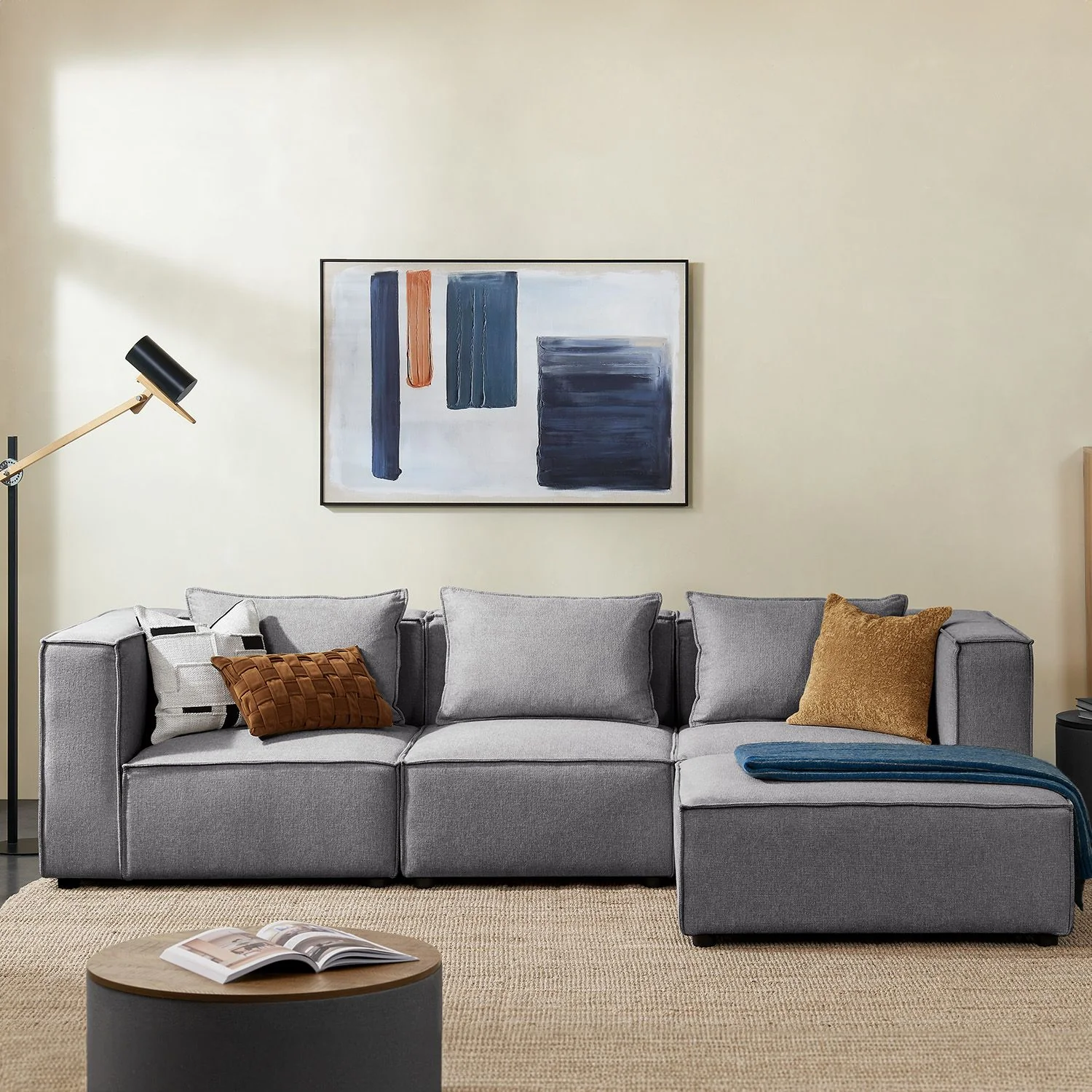 Modulares Sofa Domas L - 3 Sitzer - Image 62