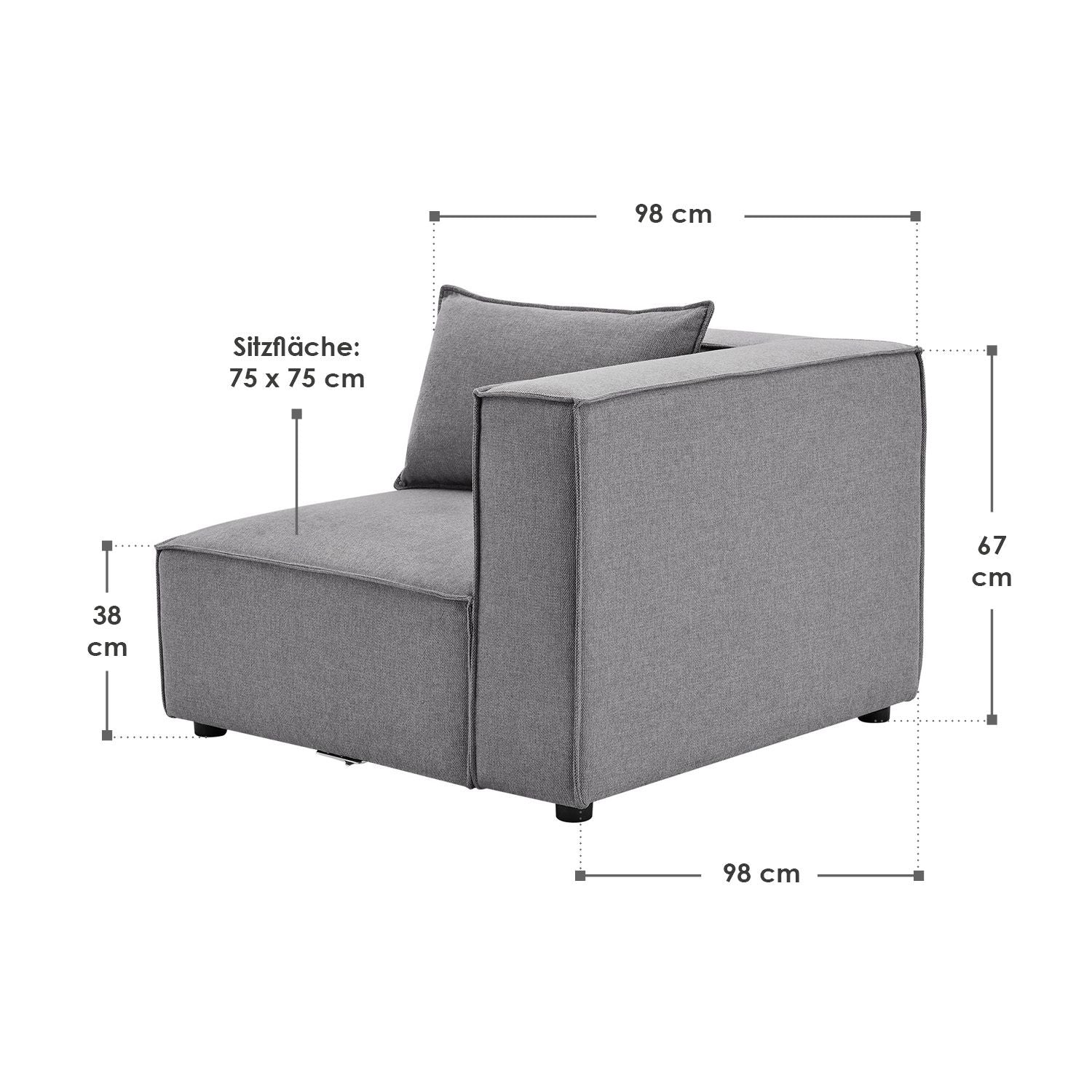 Modulares Sofa Domas - Variantenauswahl - Image 210