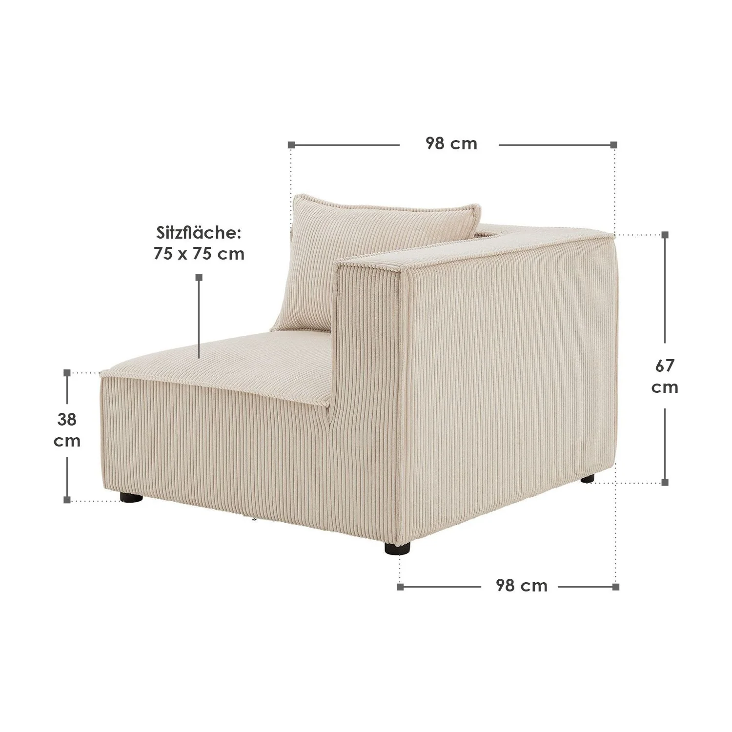 Modulares Sofa Domas - Variantenauswahl - Image 37