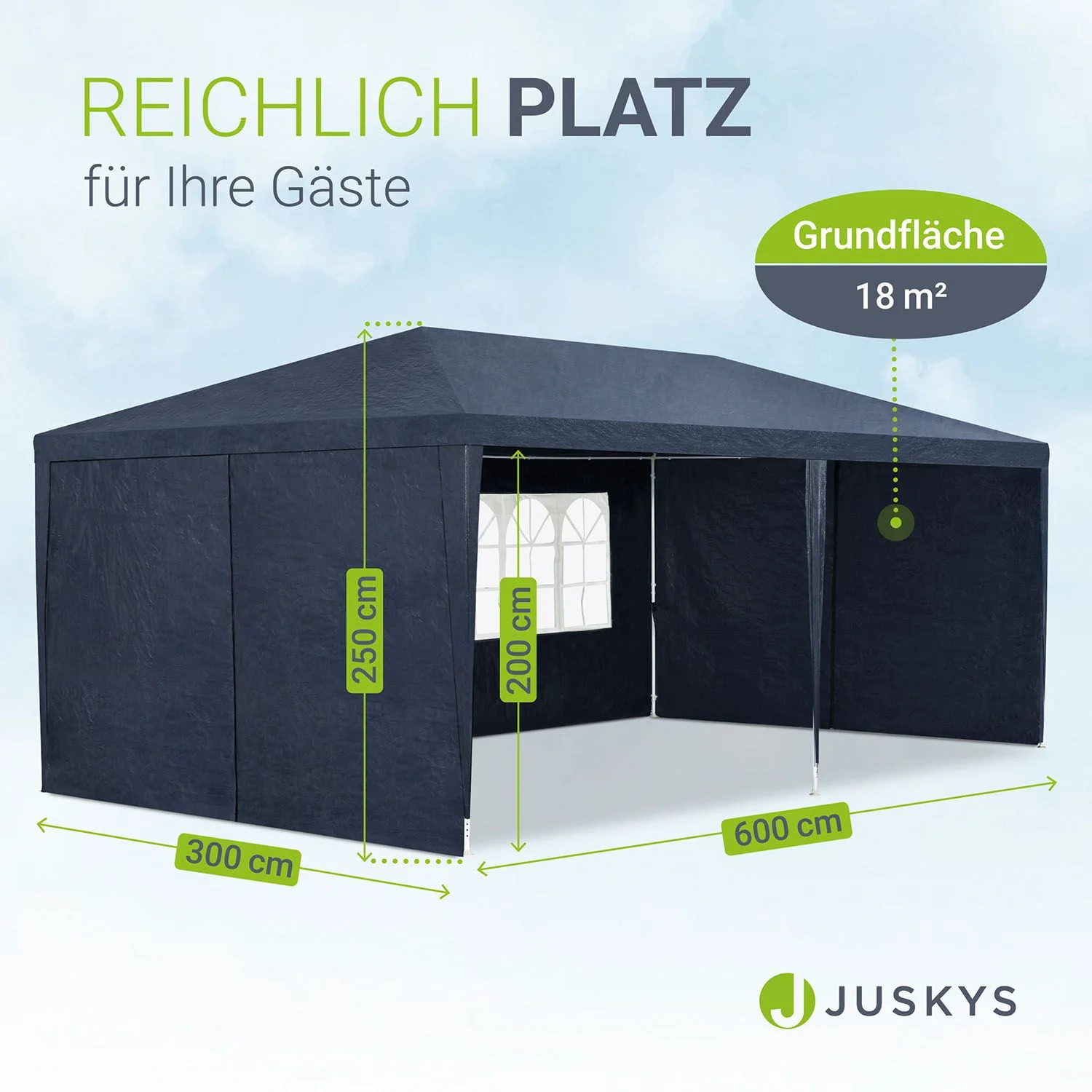 Partyzelt 3x6 m - Image 11