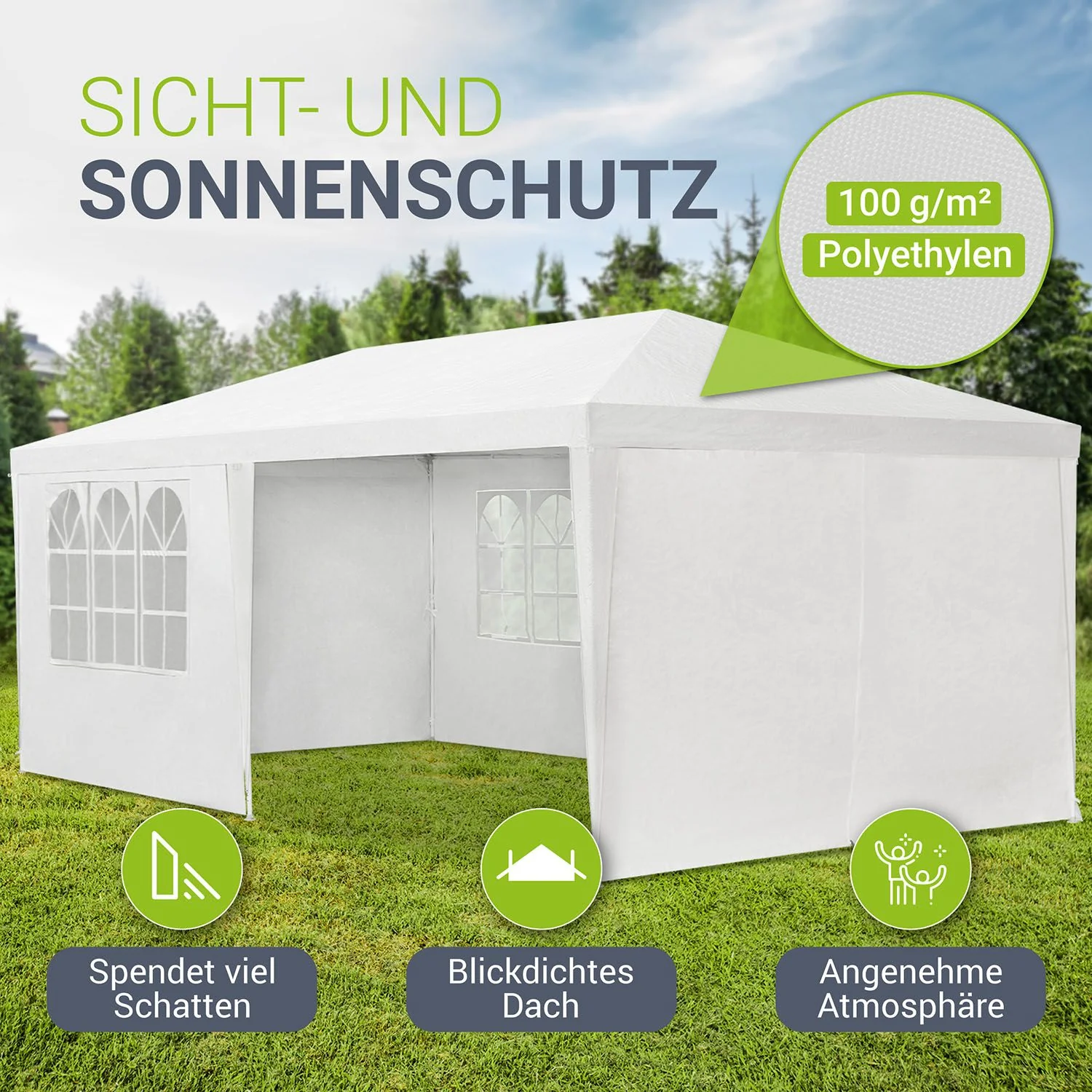 Partyzelt 3x6 m - Image 3