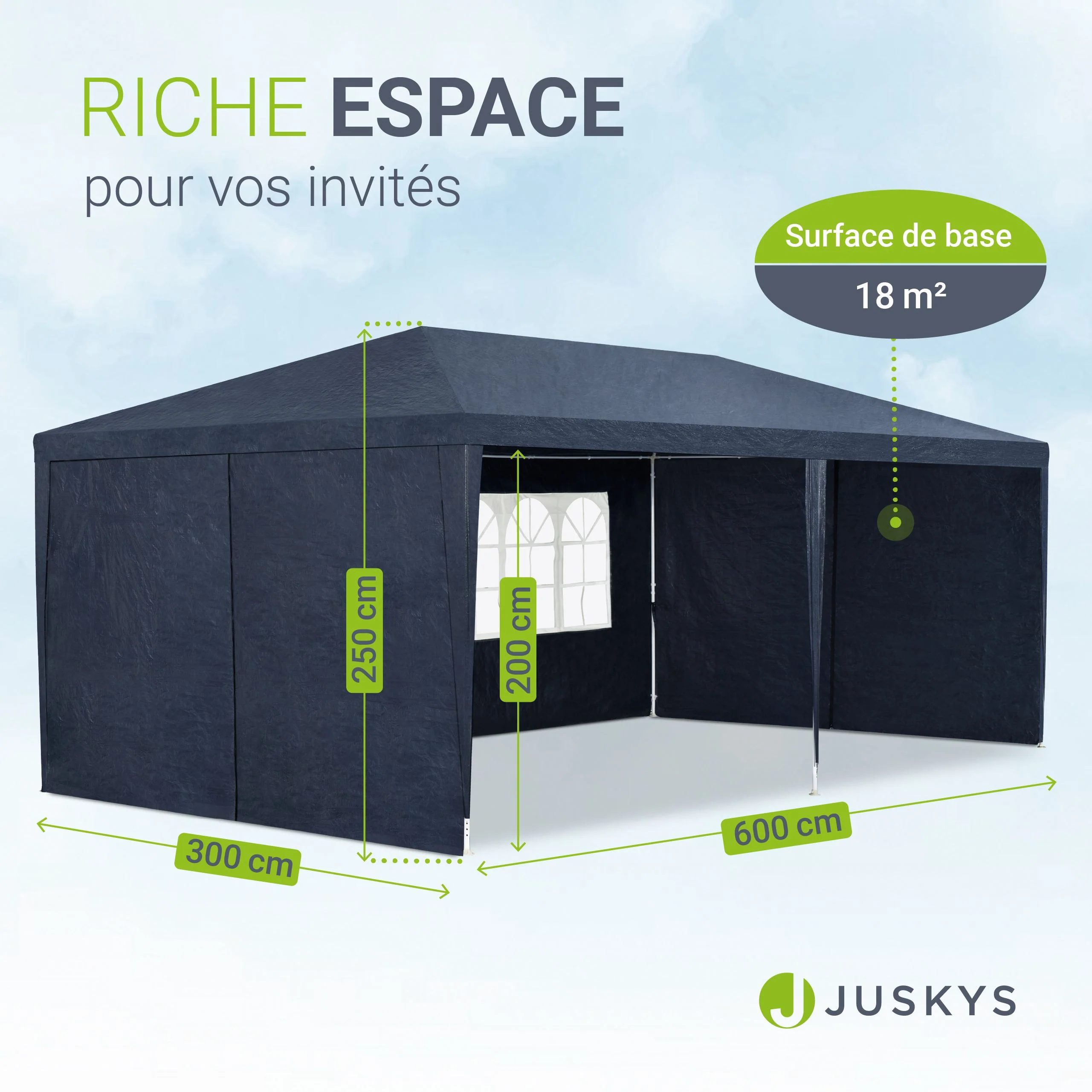 Partyzelt 3x6 m - Image 32