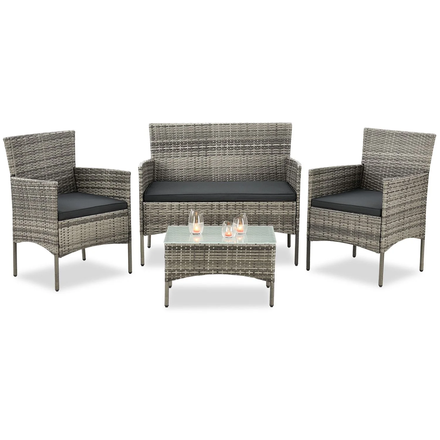 Polyrattan Sitzgruppe Fort Myers - Image 15