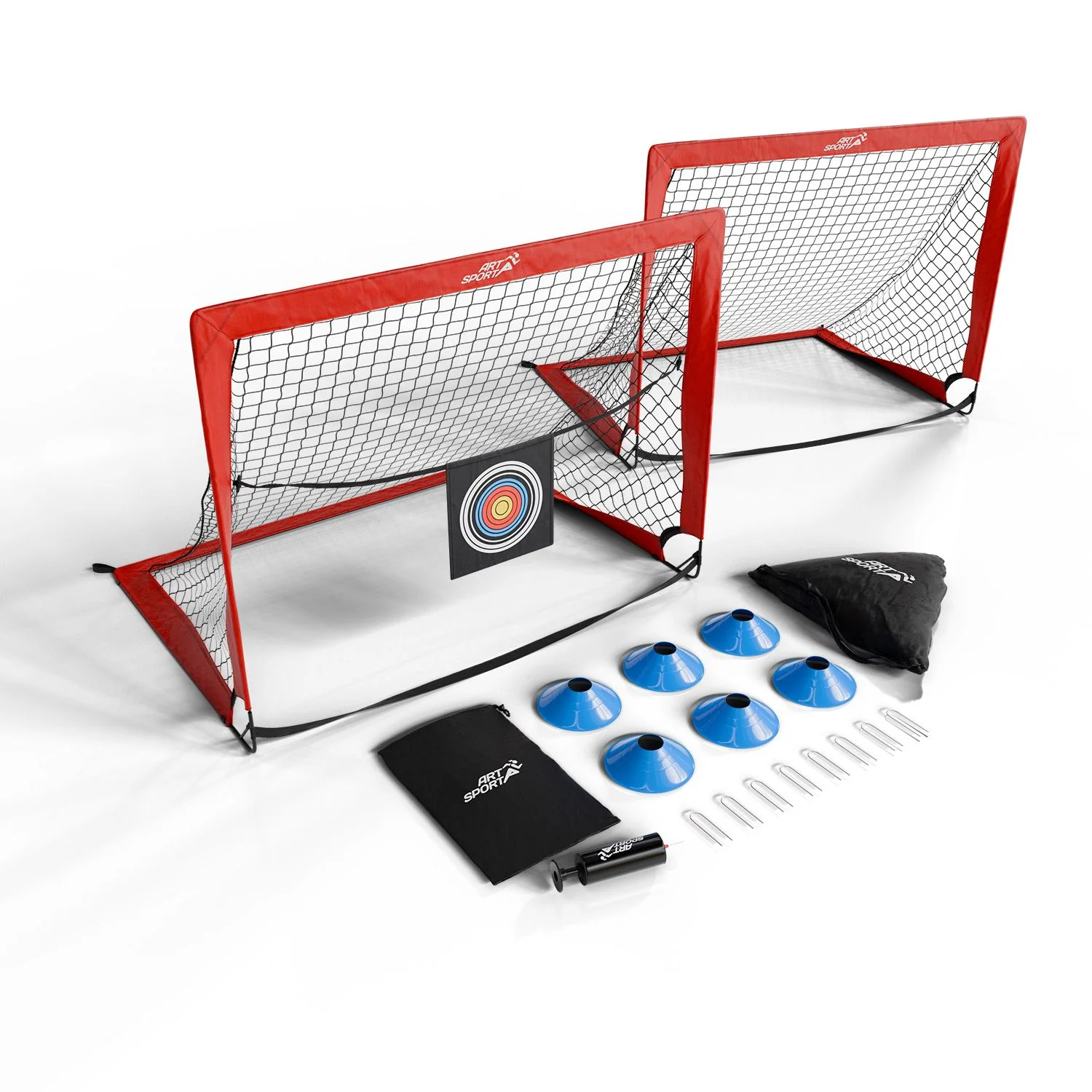 Pop-Up Fußballtor 2er Set Goal Master - Image 22
