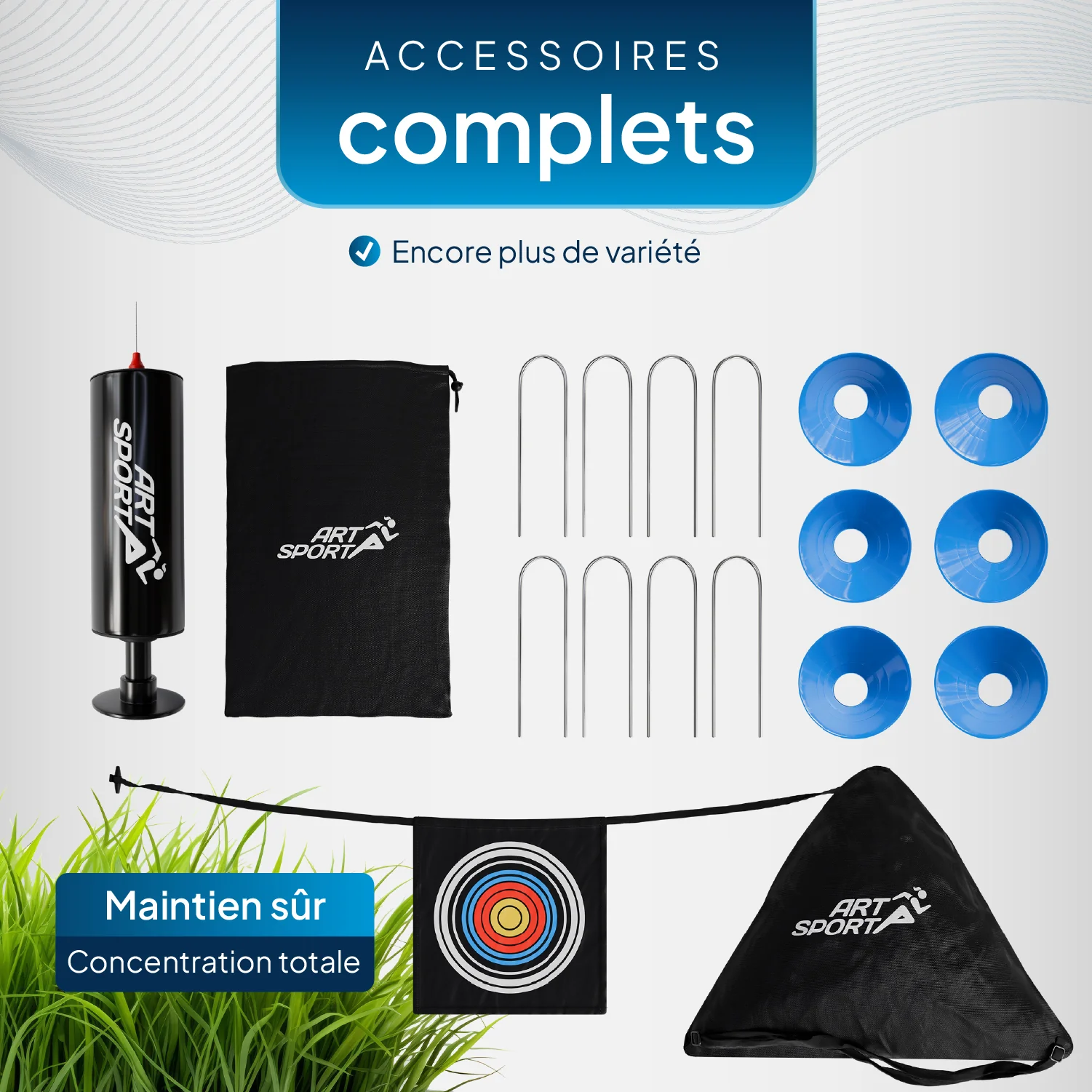 Pop-Up Fußballtor 2er Set Goal Master - Image 49