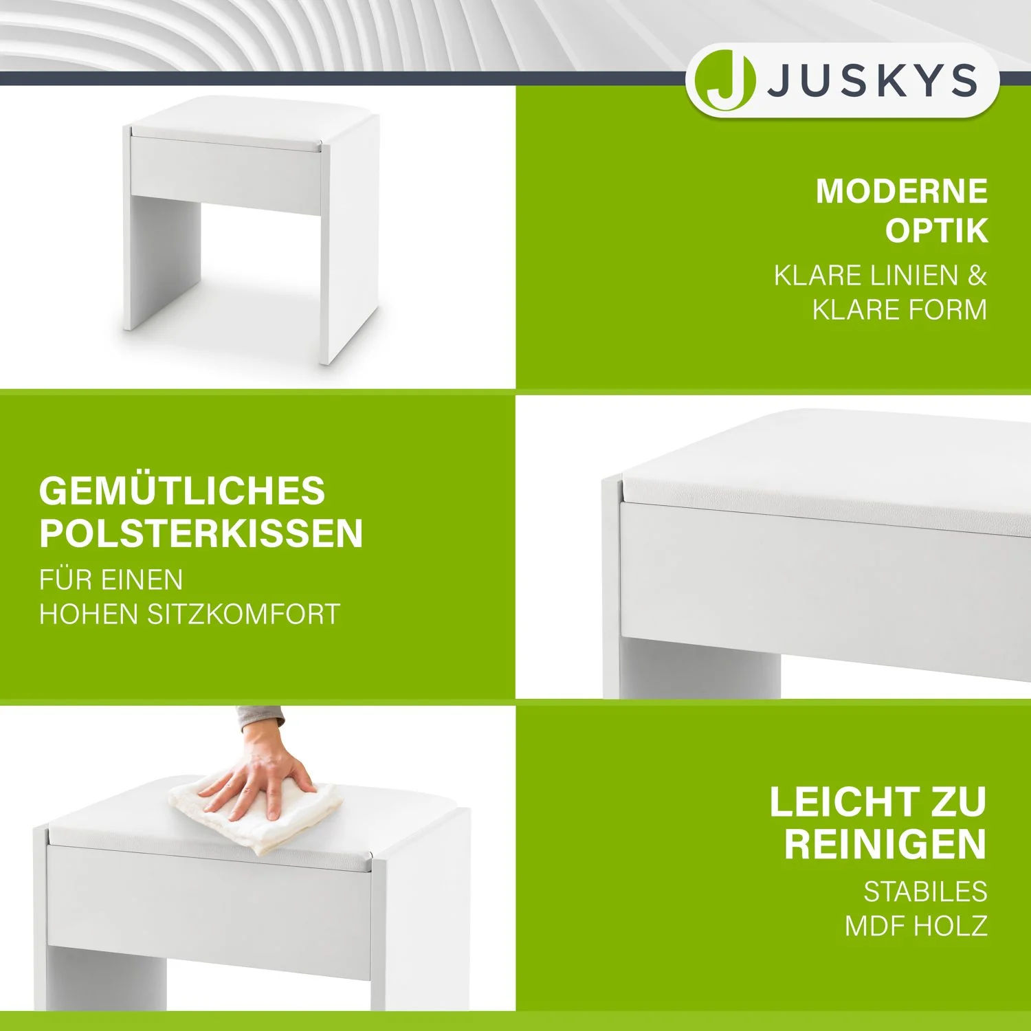 Schminktisch Hocker Melly - Image 3