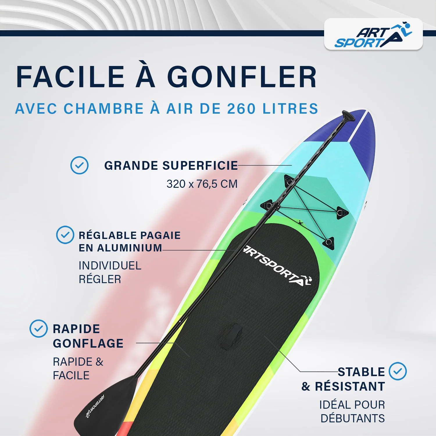 Stand Up Paddling Board - Komplett Set - Image 58