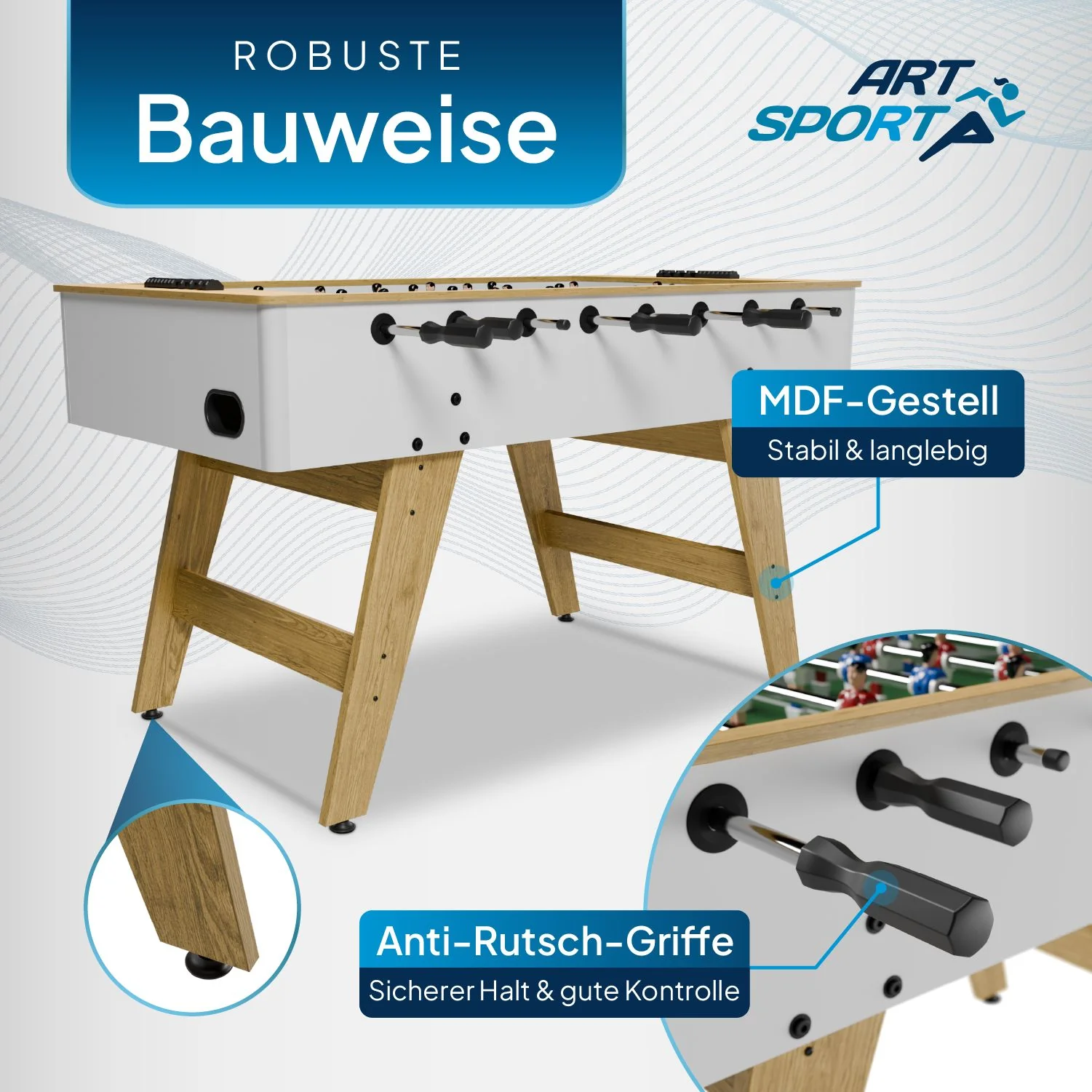 Kickertisch für Kinder und Erwachsene - Image 10