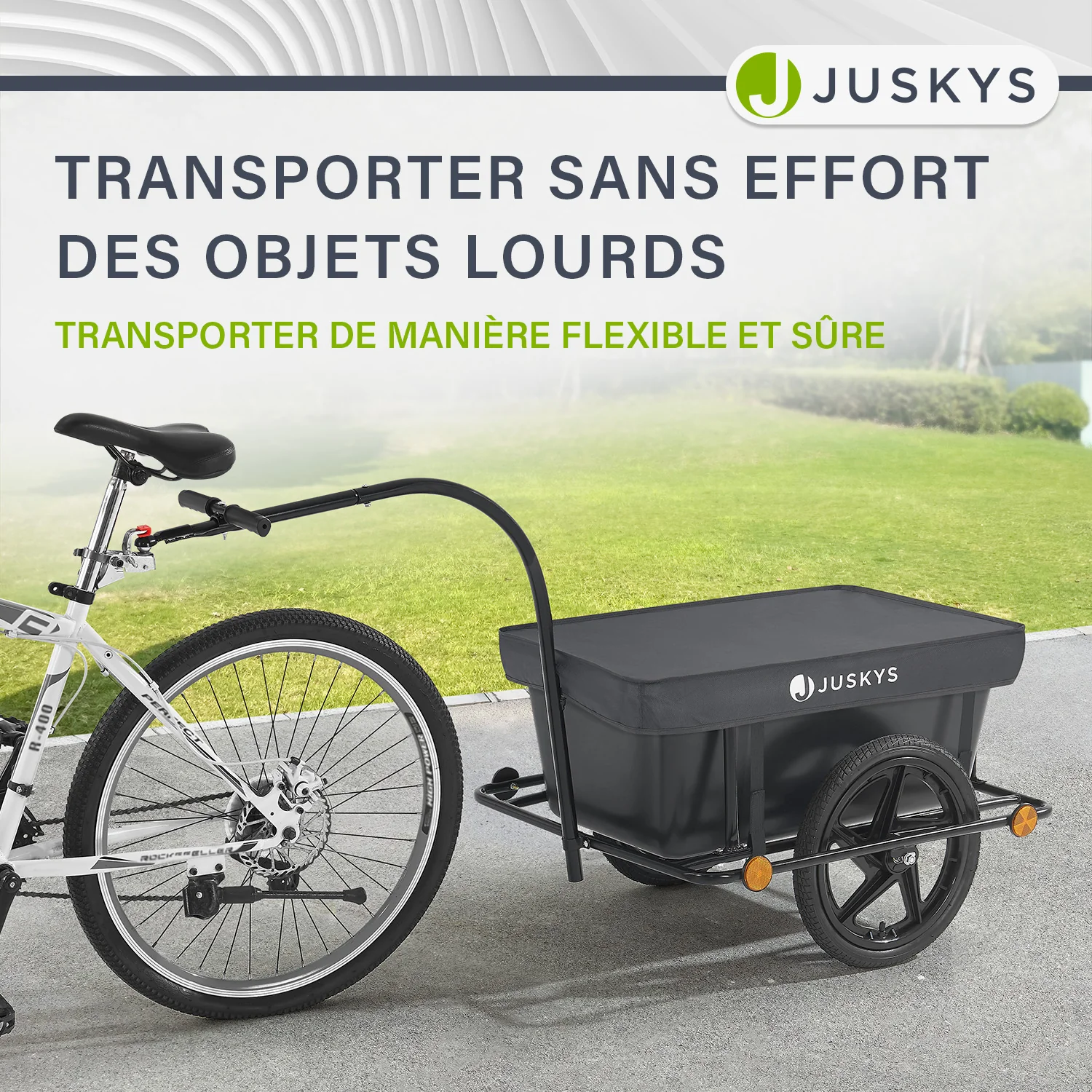 Transportanhänger / Fahrradanhänger 90 Liter - Image 16