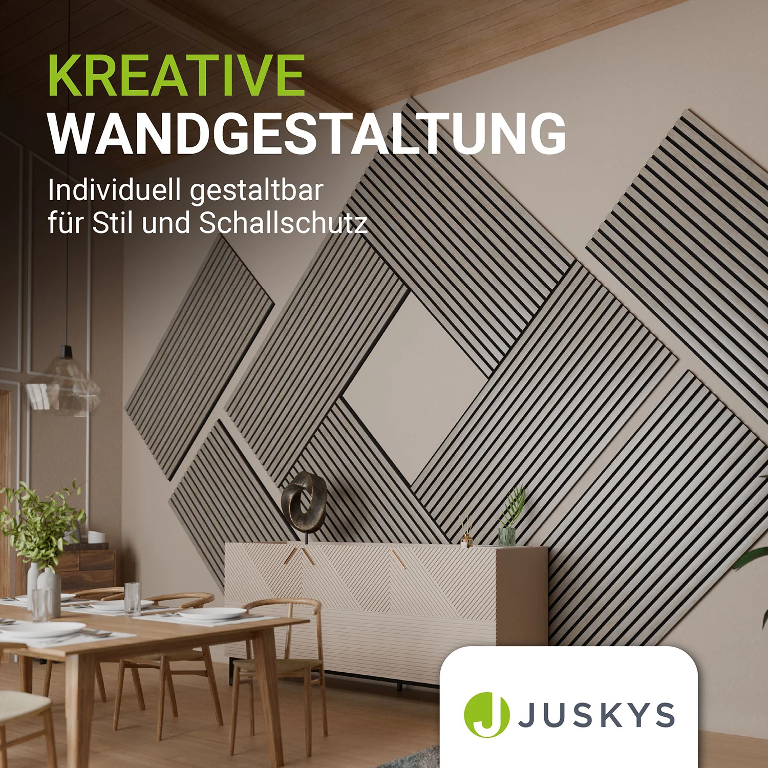 Akustikpaneele Holzoptik 4er Set - Image 8