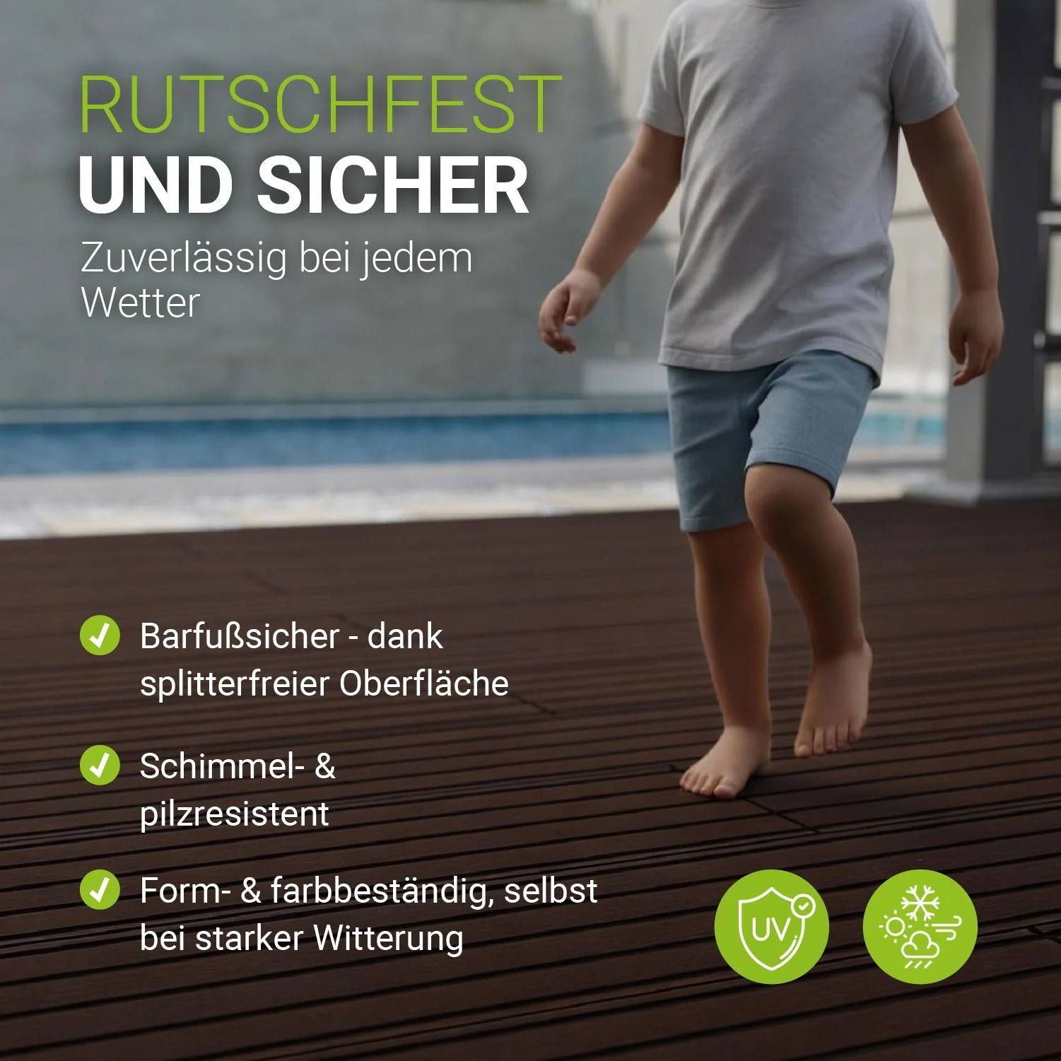 WPC Terrassendielen in Braun - Image 37